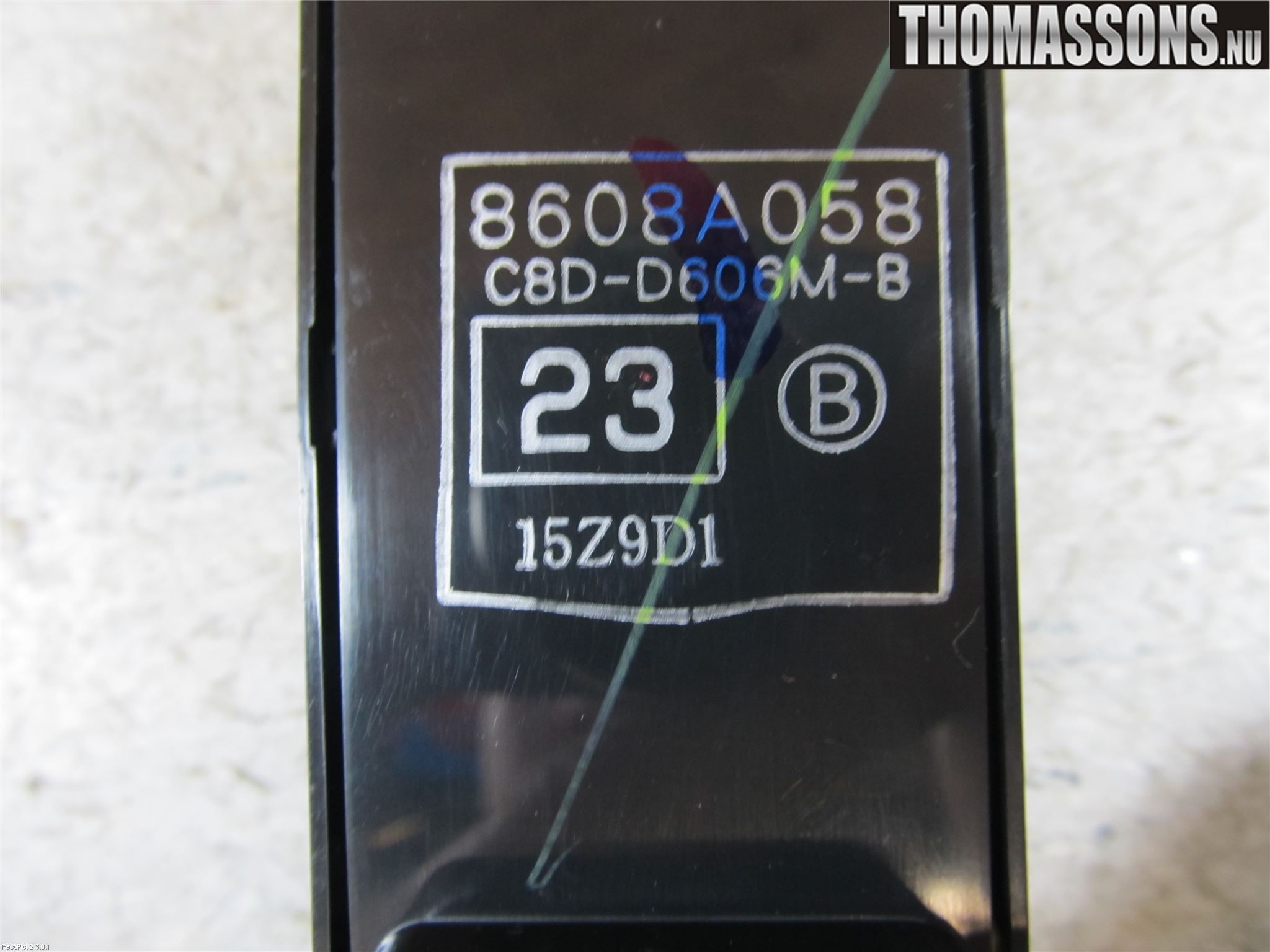 Mitsubishi LANCER 07-14 Strömställare Elhiss