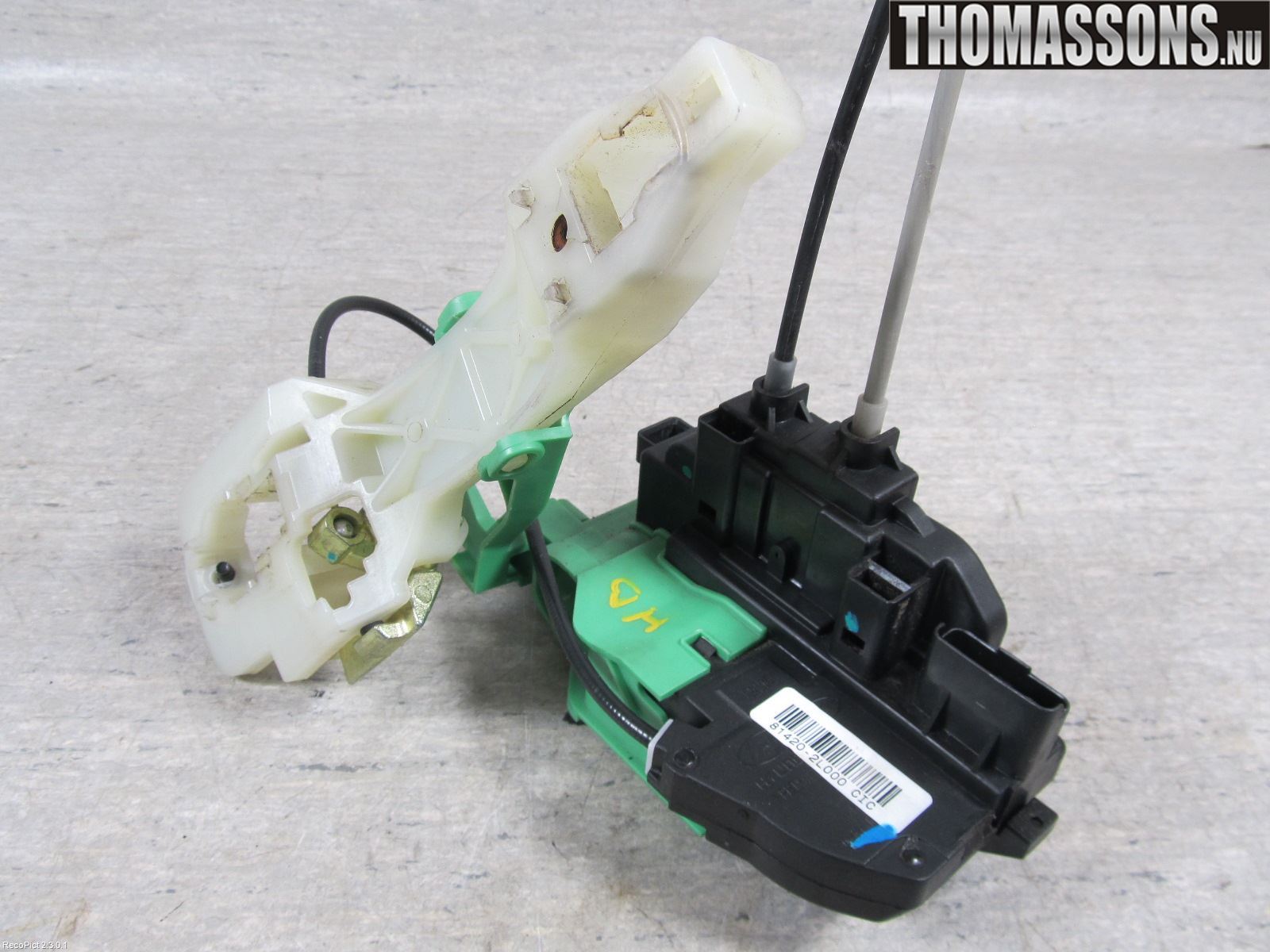 Hyundai i30 FD 07-12 Låskista-Dörrlås