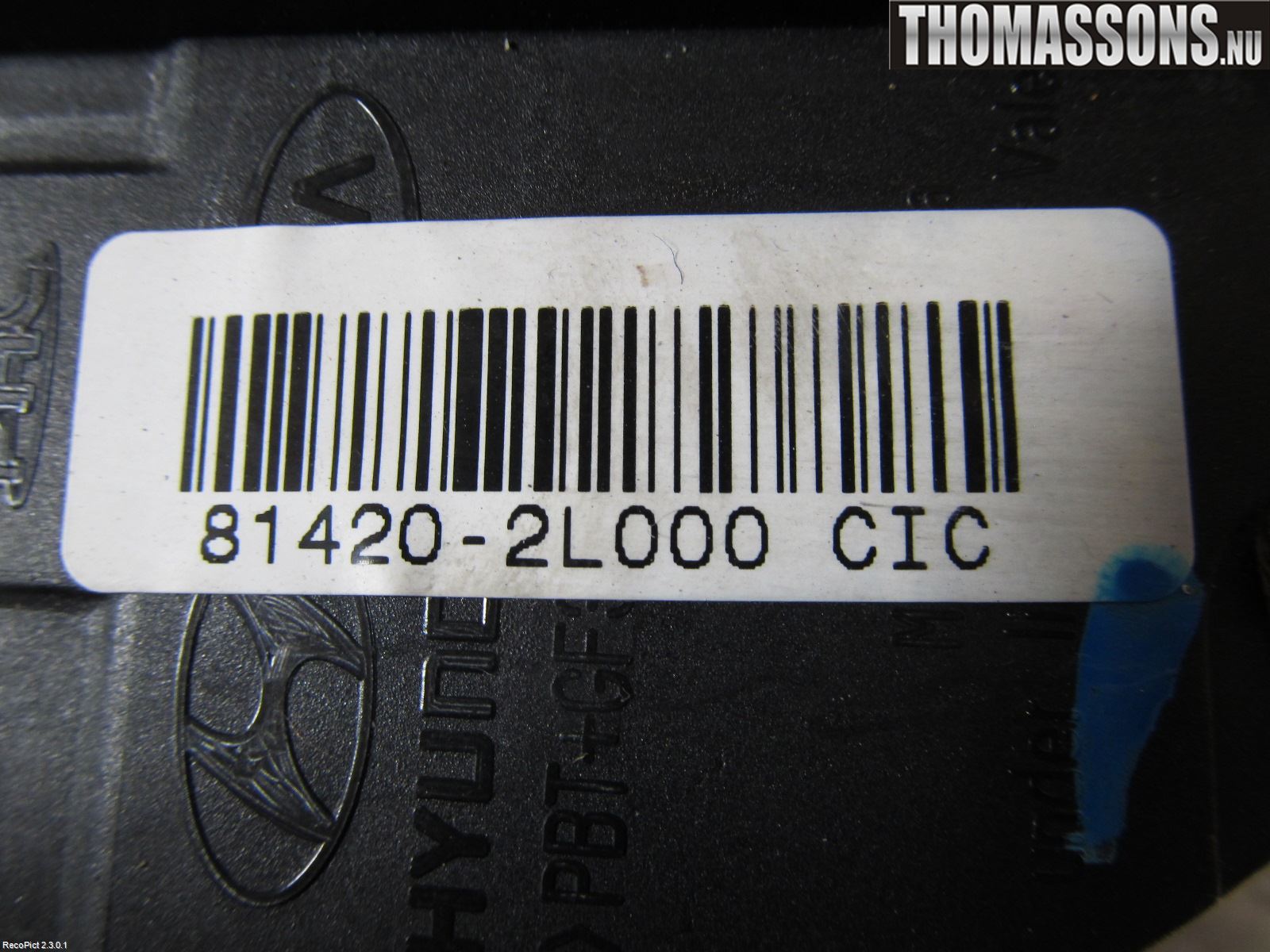 Hyundai i30 FD 07-12 Låskista-Dörrlås