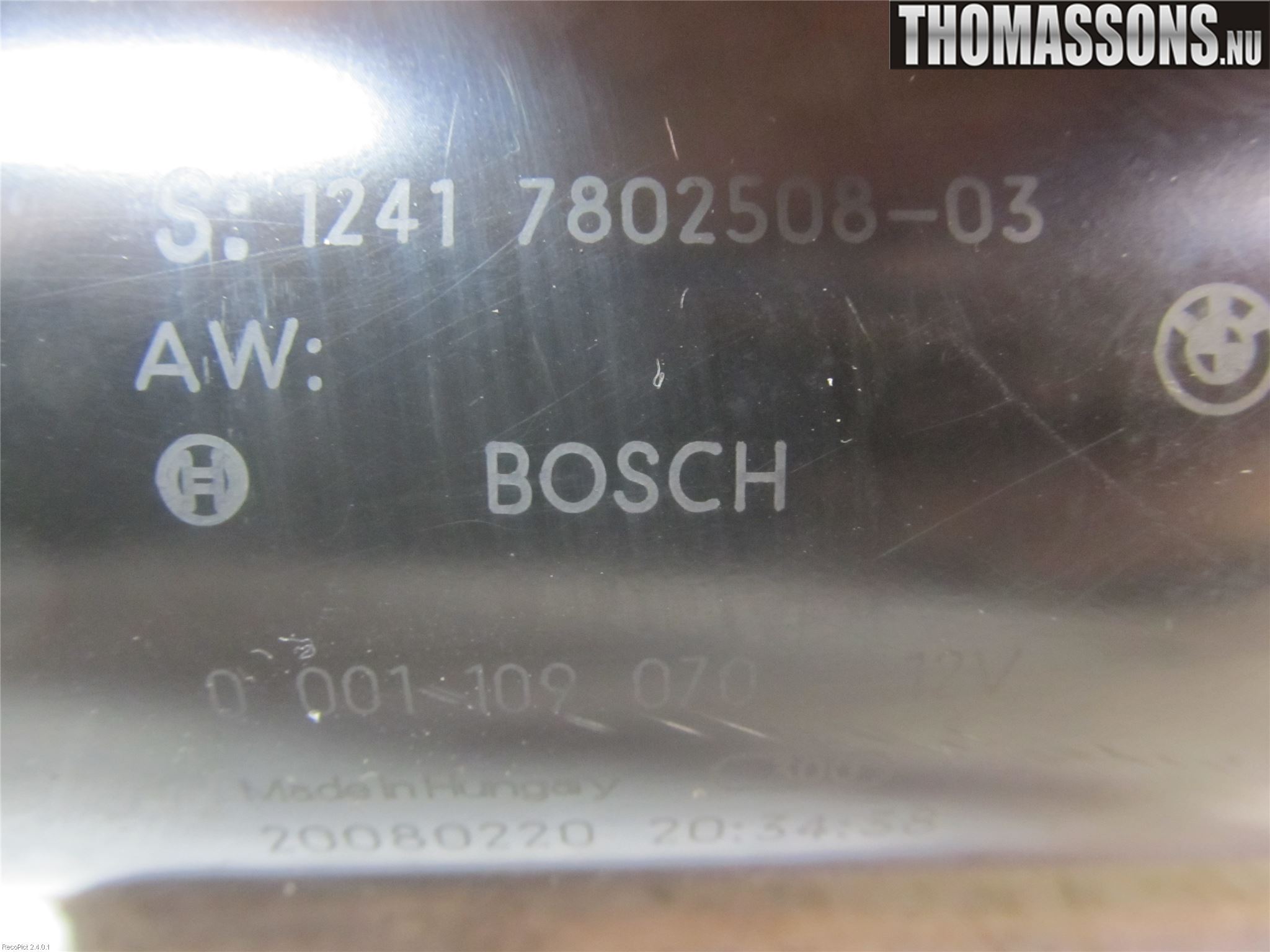 BMW 5 E60/61 Sed/Tou 02-10 Startmotor Diesel