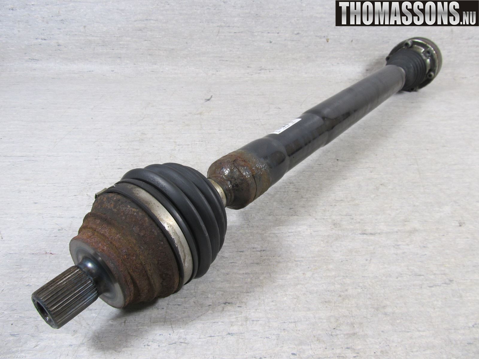 Volkswagen VW GOLF PLUS/CROSS GOLF 04-14 Drivaxel Fram Höger