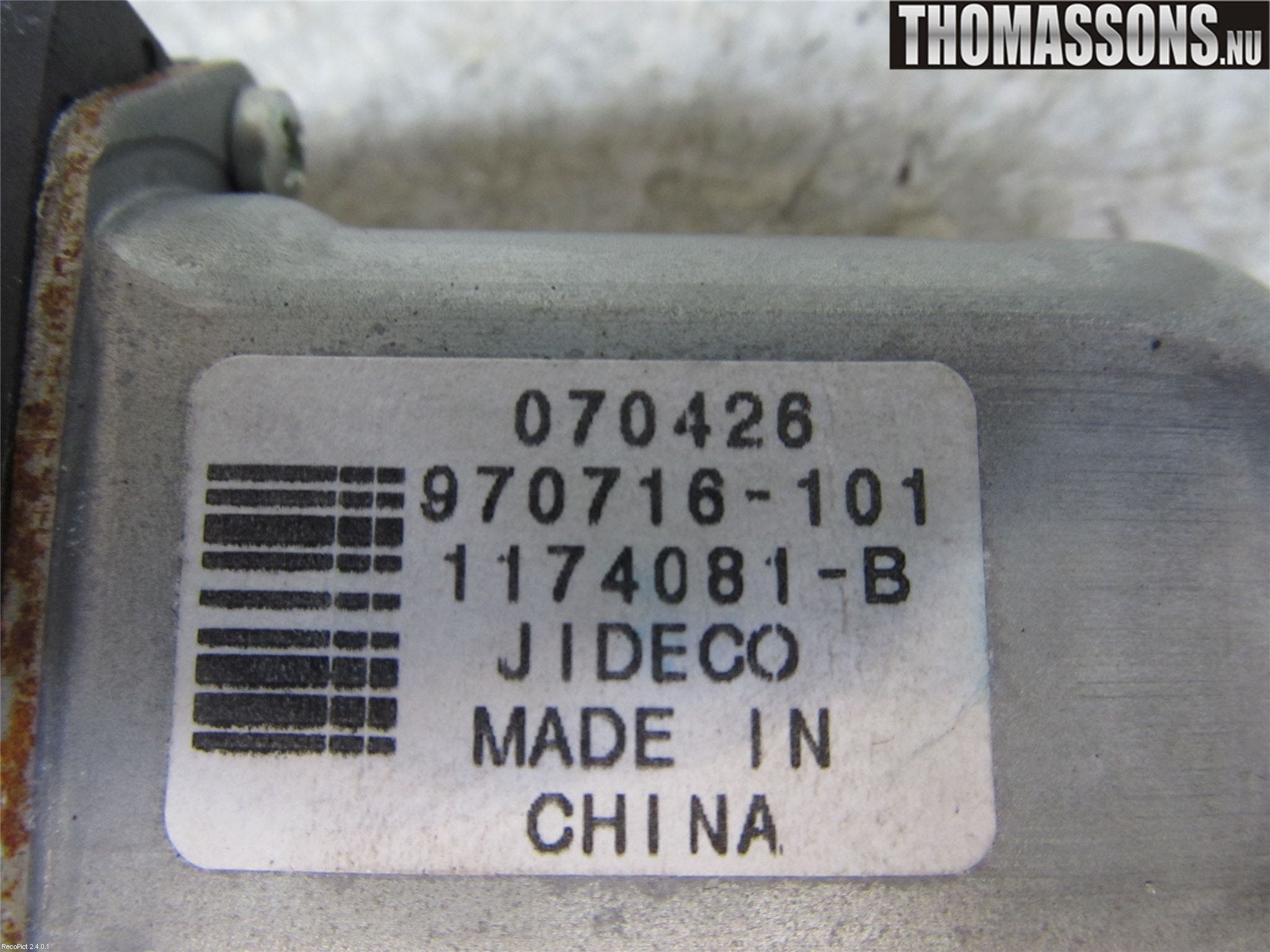 Volvo V70 08-13 Fönsterhissmotor