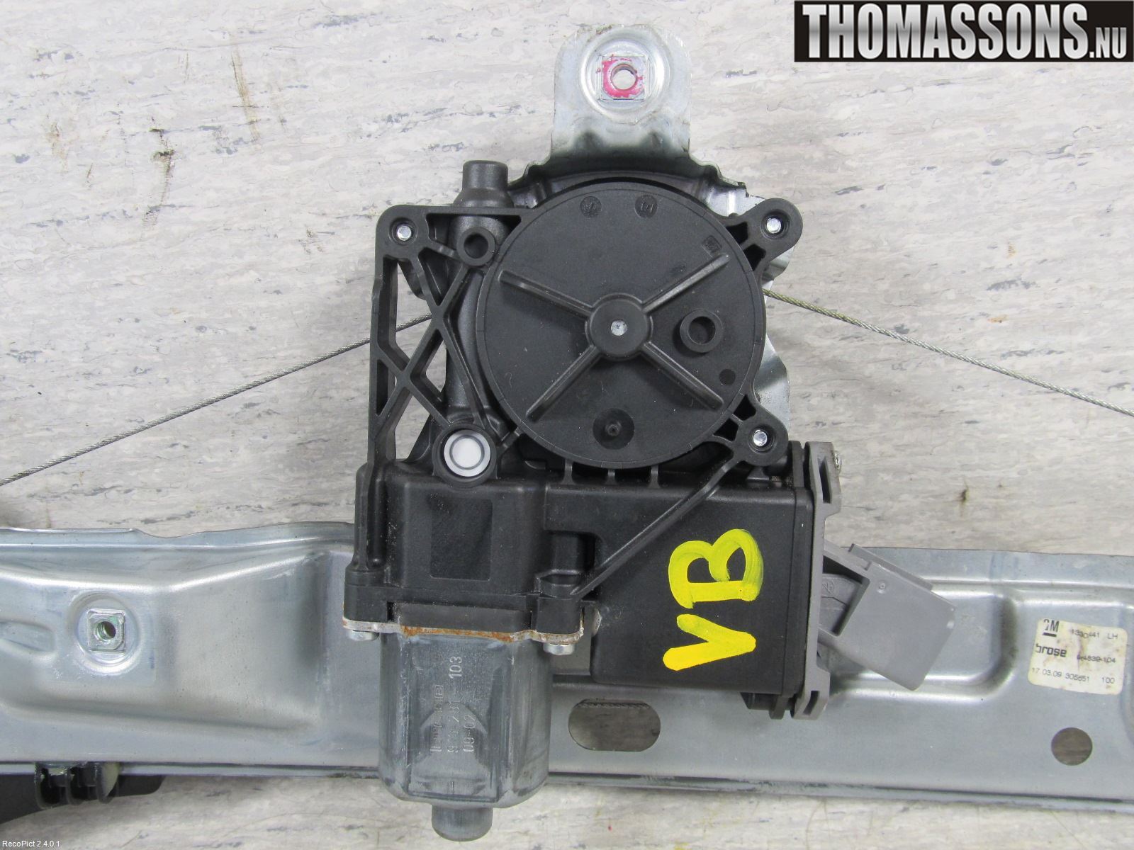 Opel INSIGNIA 09-16 Fönsterhiss El Kompl