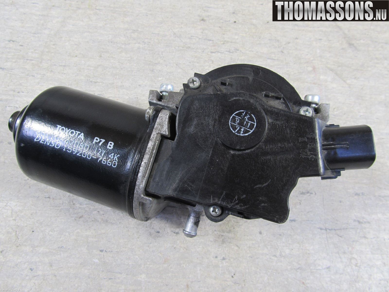 Toyota PRIUS NWH20 04-08 Torkarmotor Vindruta