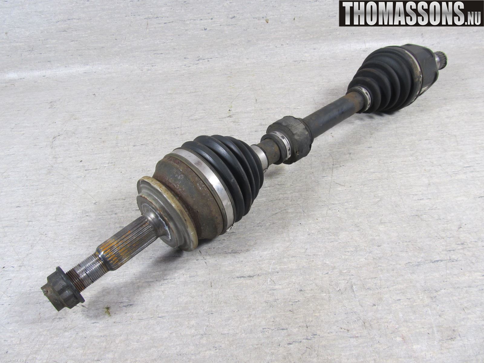 Toyota RAV 4 06-12 Drivaxel Fram Vänster