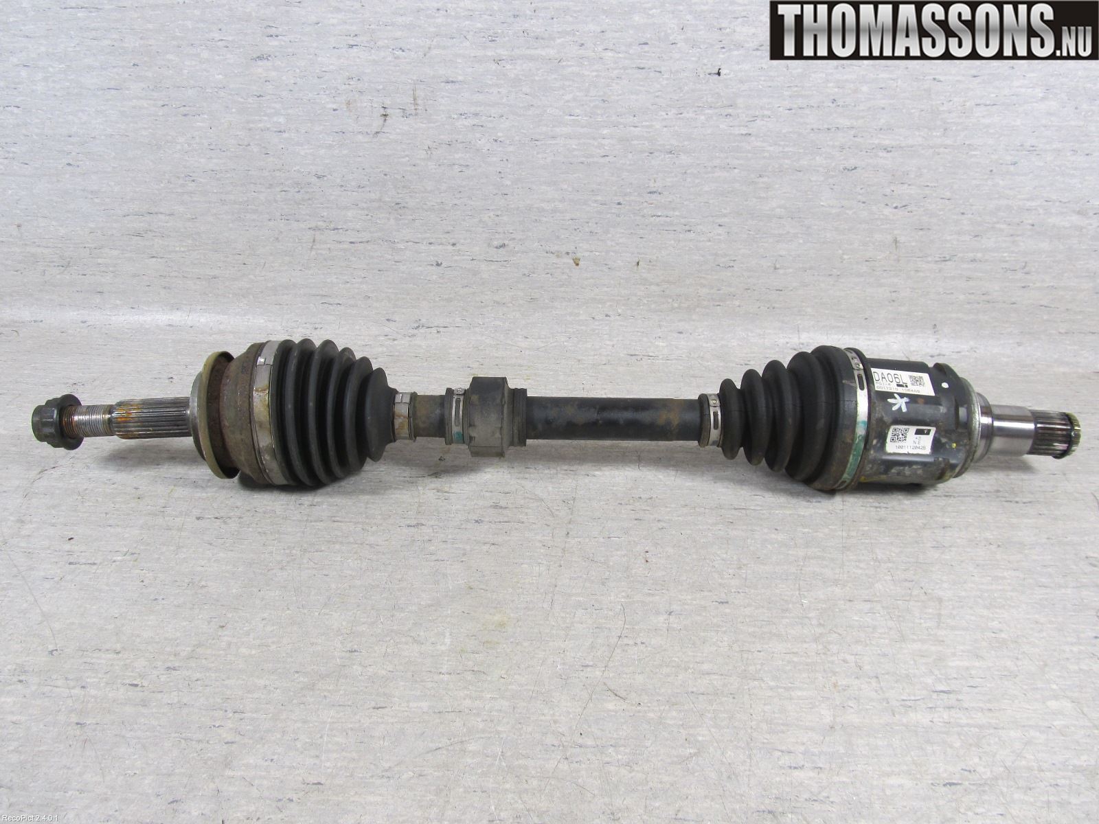 Toyota RAV 4 06-12 Drivaxel Fram Vänster