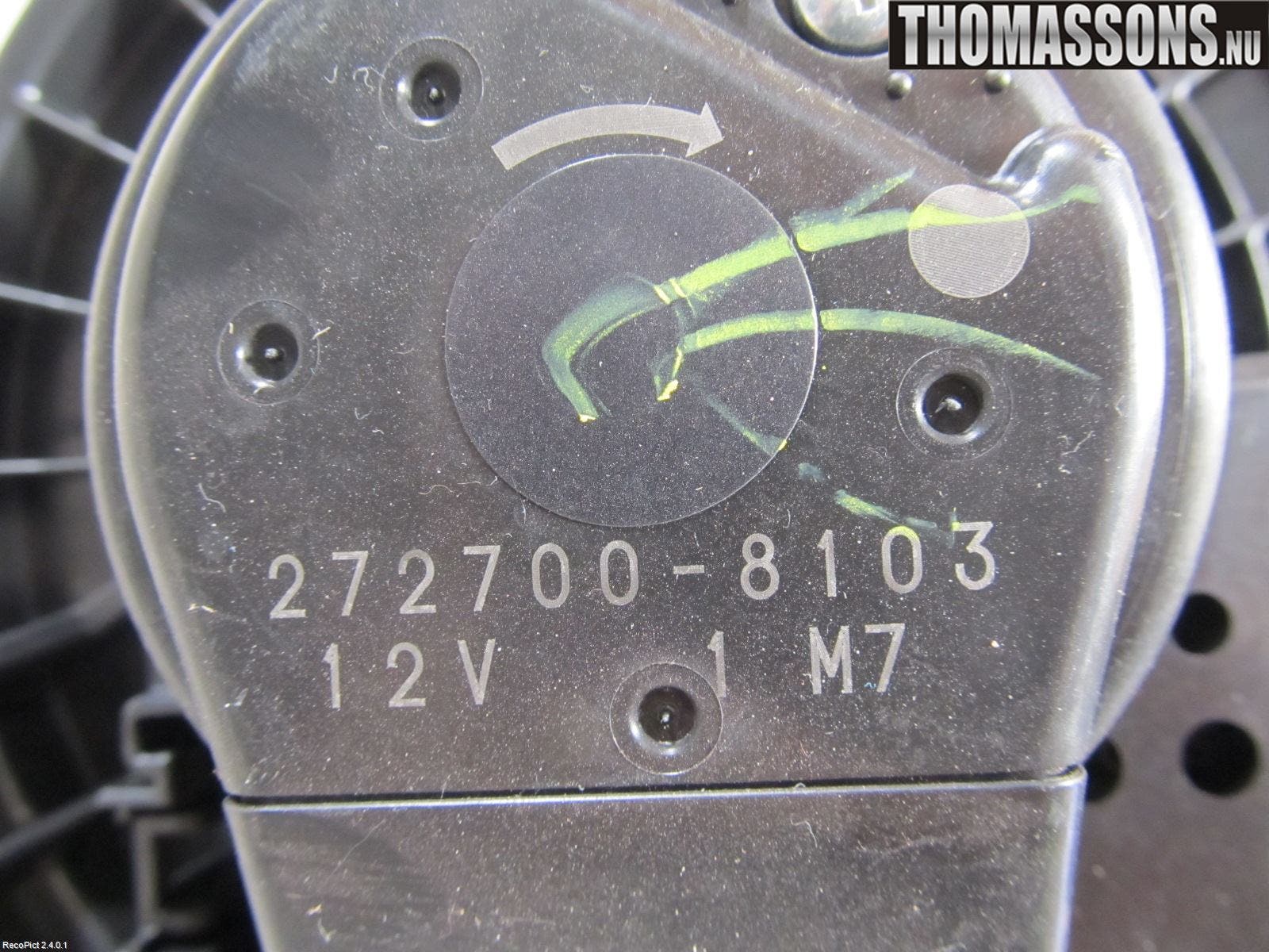 Toyota RAV 4 06-12 Värmefläkt