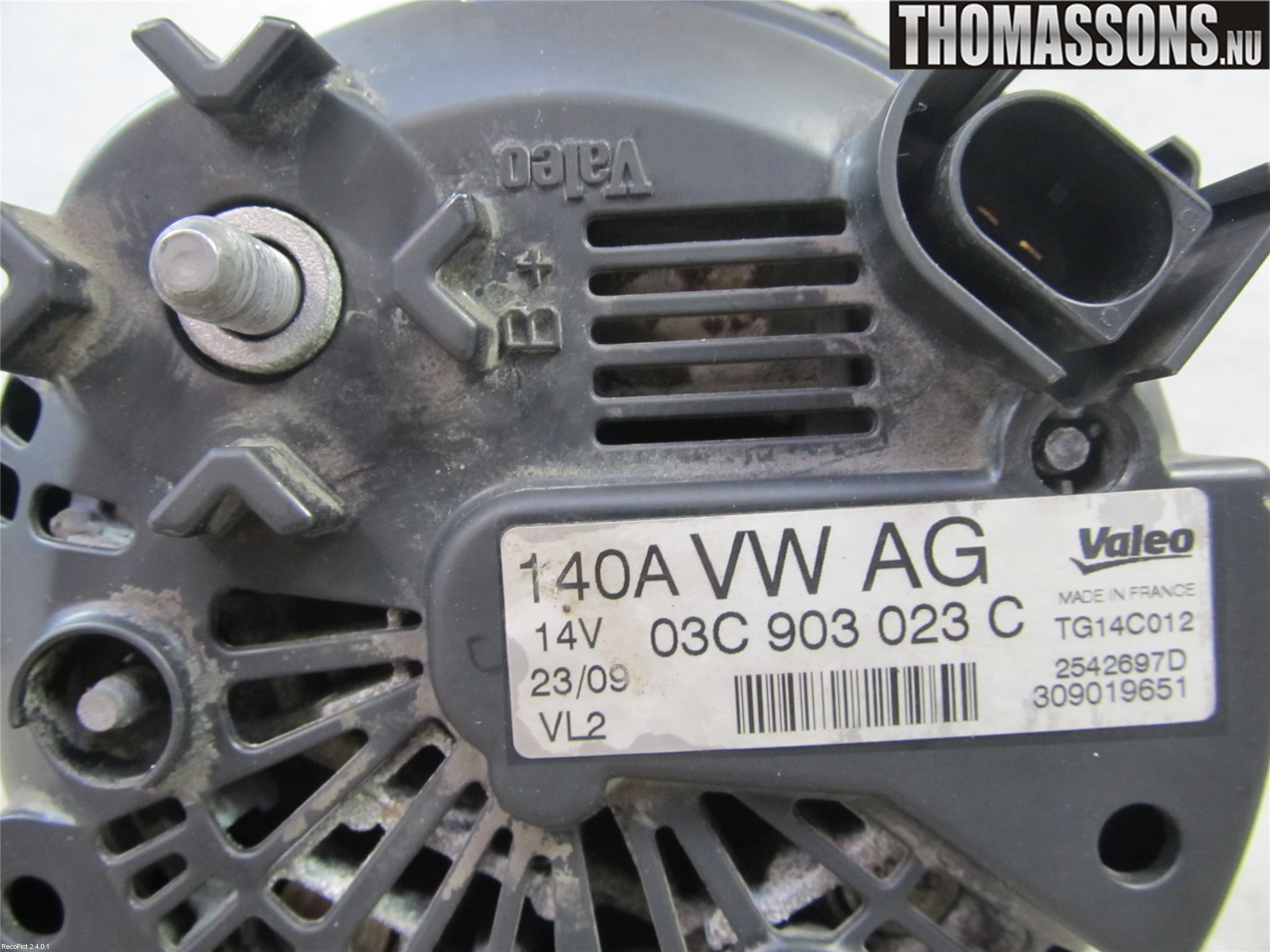 Volkswagen VW PASSAT 05-11 Generator