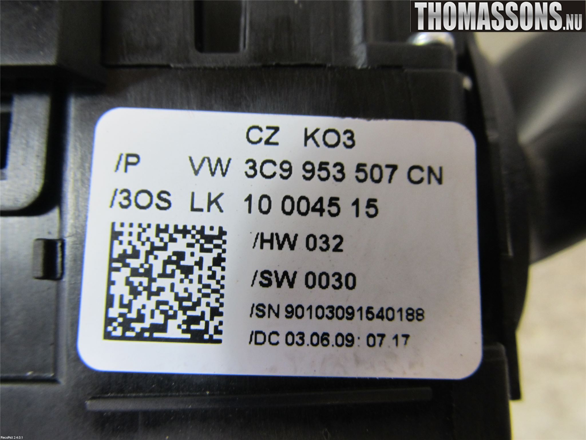 Volkswagen VW PASSAT 05-11 Spakcentral