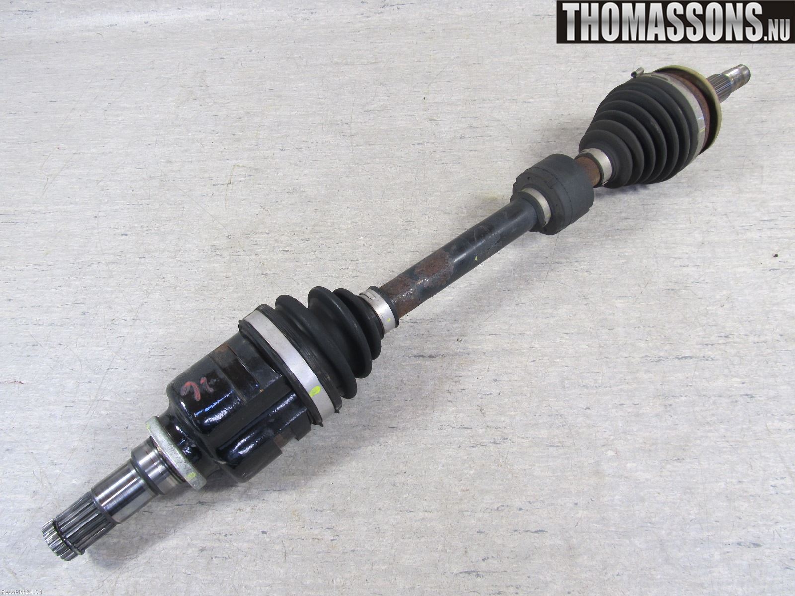 Toyota AVENSIS 09-15 Drivaxel Fram Vänster