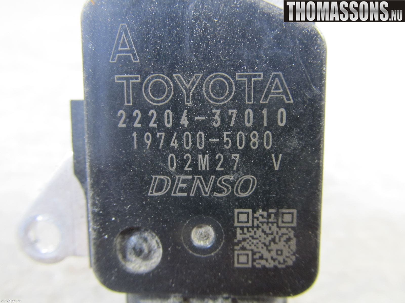 Toyota AVENSIS 09-15 Injluftmassamätare