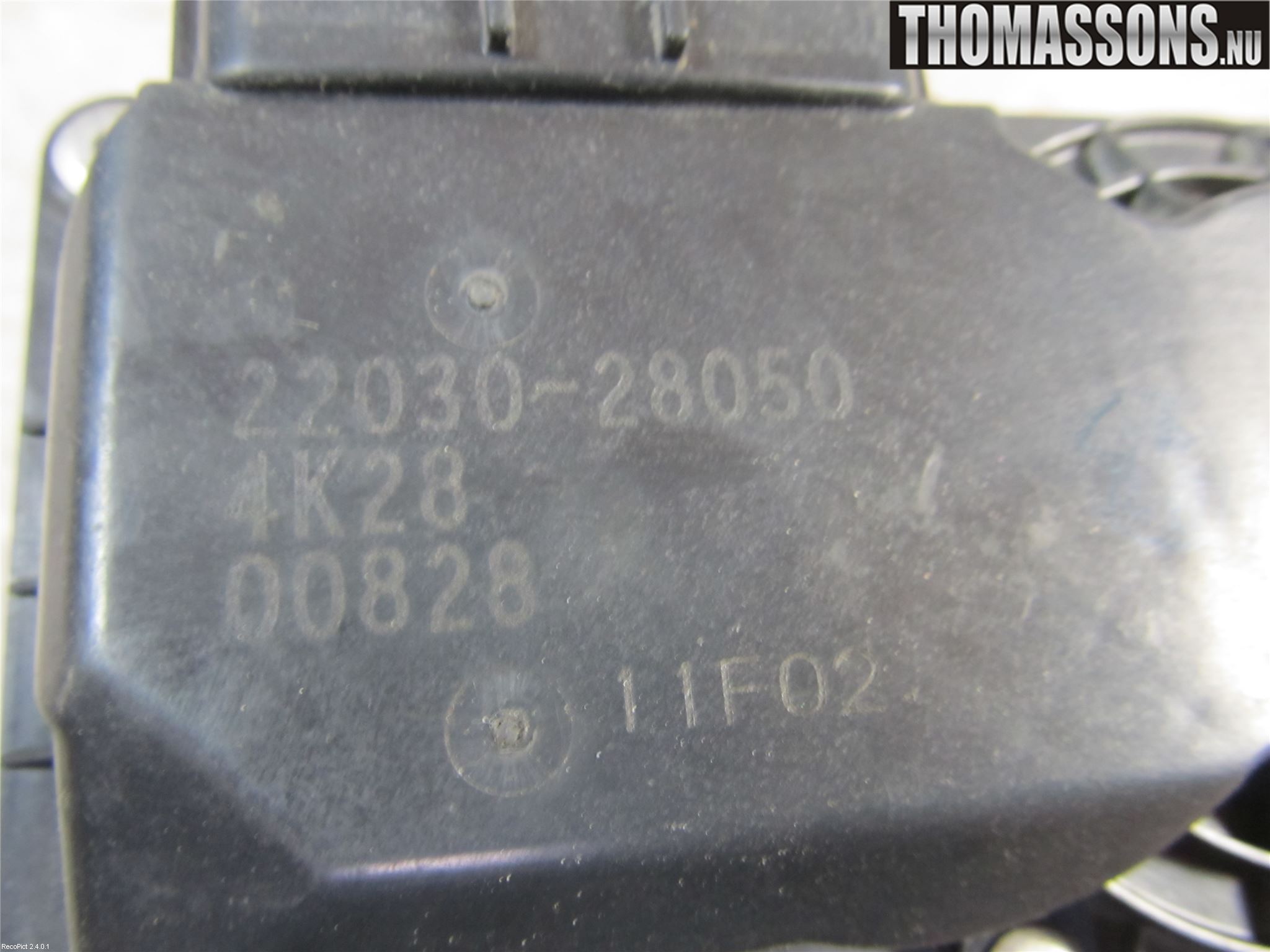 Toyota AVENSIS 03-06 Injspjällhus