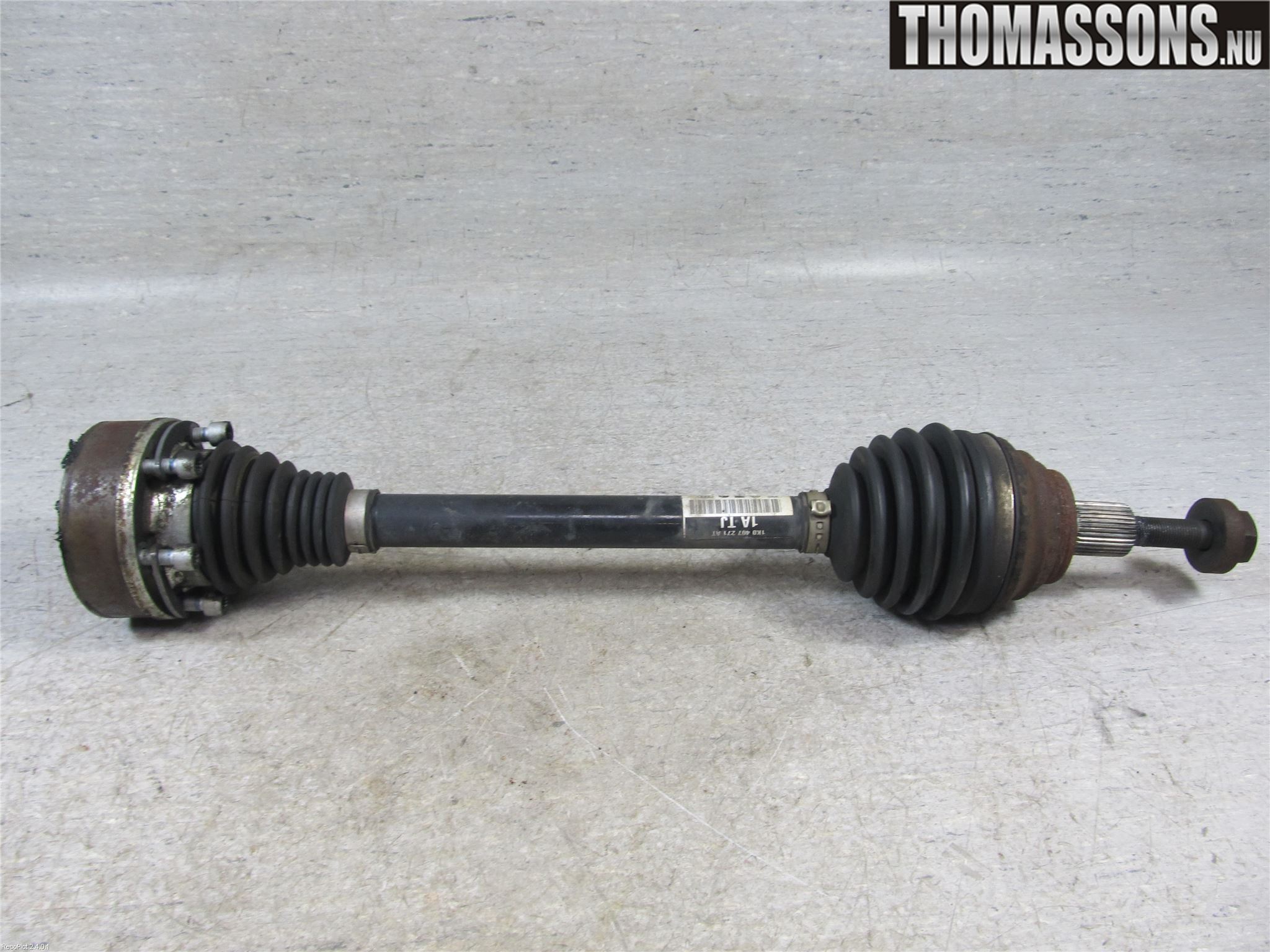 Audi A3/S3 05-13 Drivaxel Fram Vänster