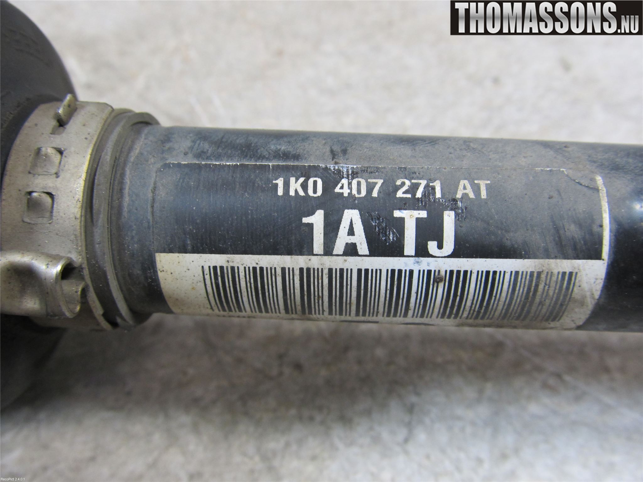 Audi A3/S3 05-13 Drivaxel Fram Vänster