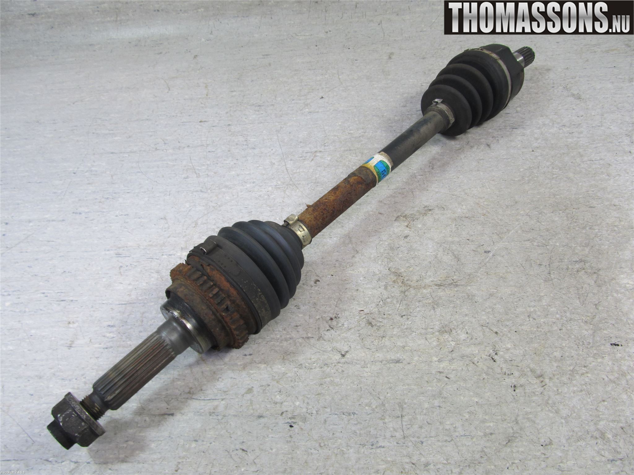 Chevrolet MATIZ Drivaxel Fram Vänster