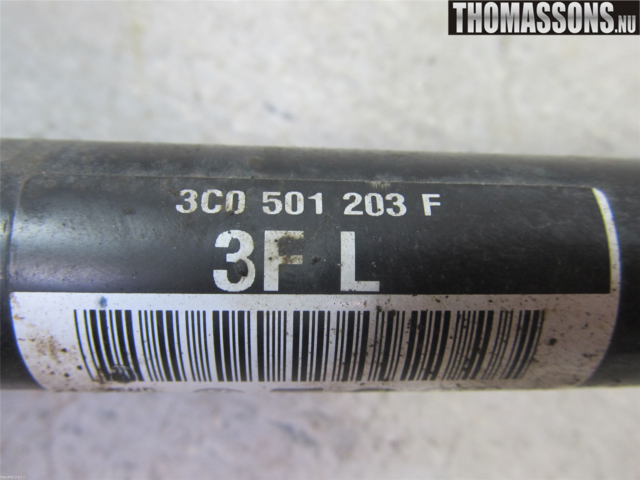 Skoda YETI Drivaxel Bak Vänster