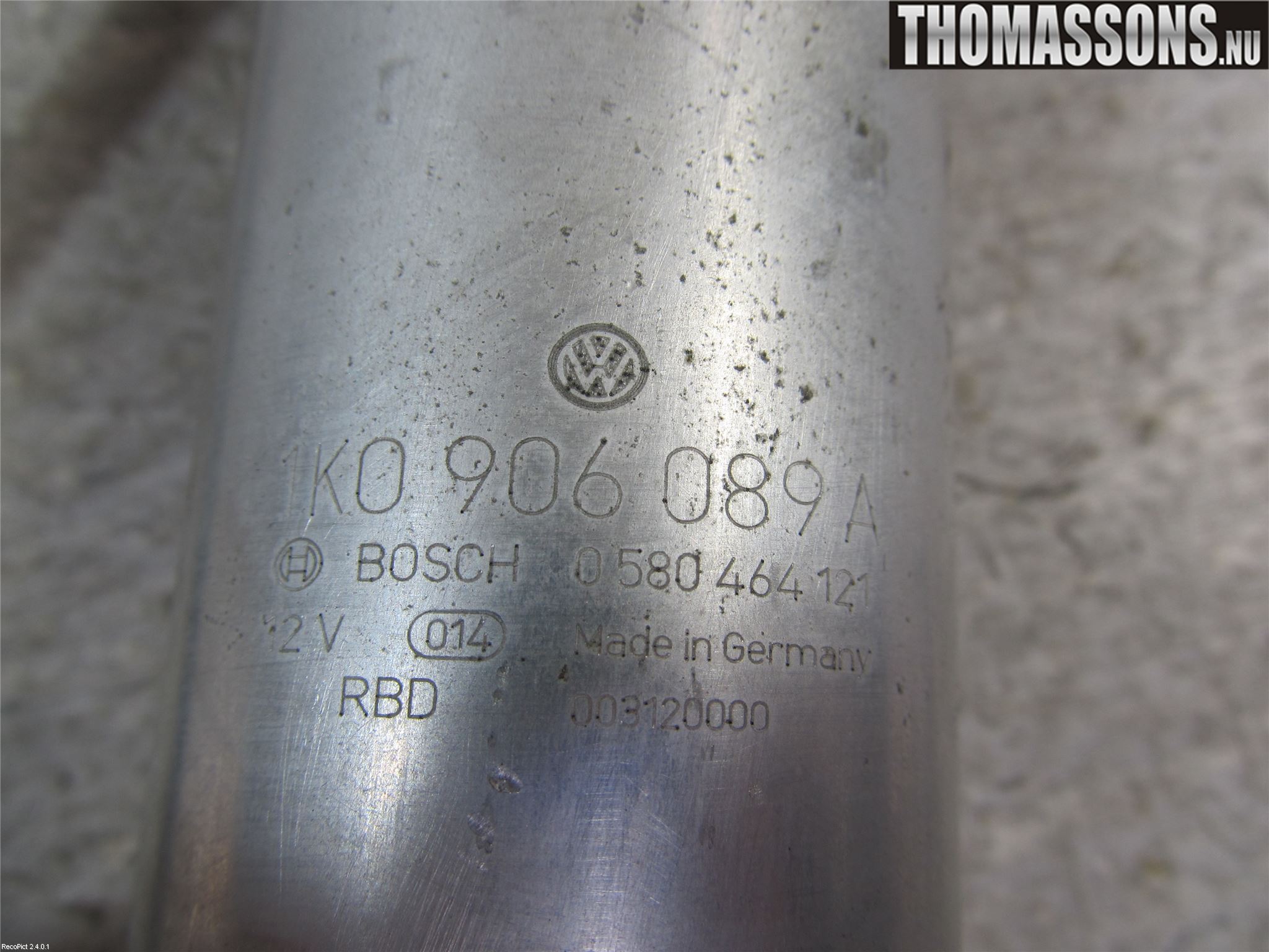 Skoda YETI Bränslepump El