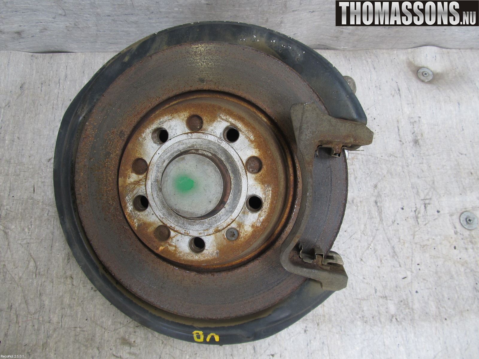 Volkswagen VW PASSAT 05-11 Hjullagerhus-Spindel Vä B