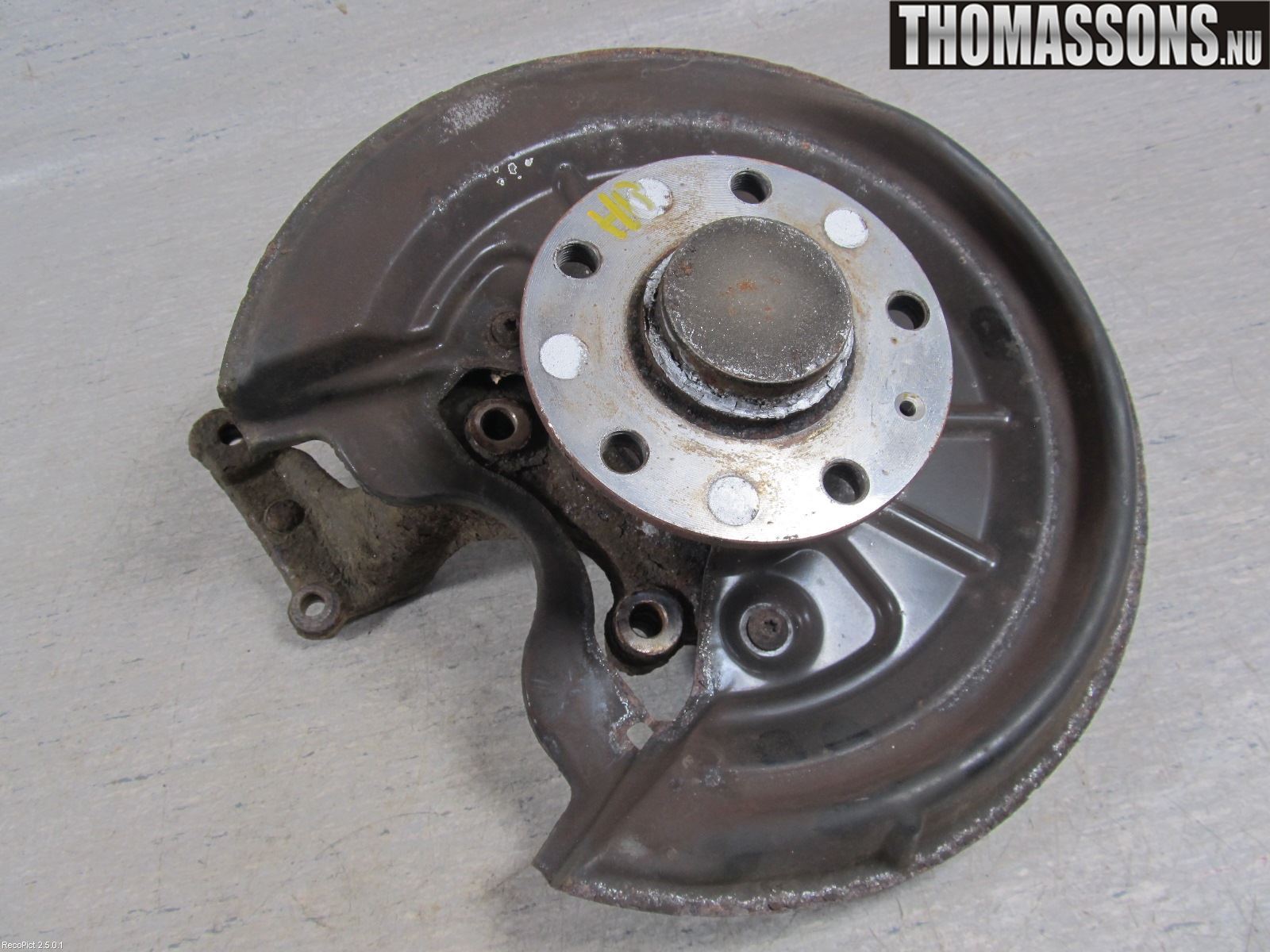 Volkswagen VW GOLF V 04-09 Hjullagerhus-Spindel Hö B