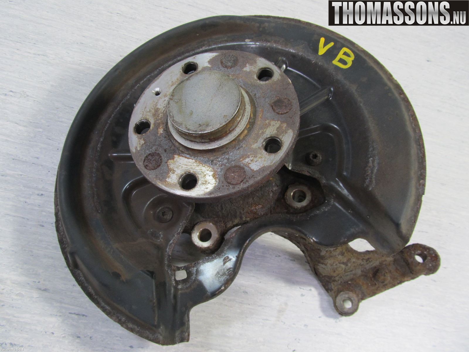 Volkswagen VW GOLF V 04-09 Hjullagerhus-Spindel Vä B