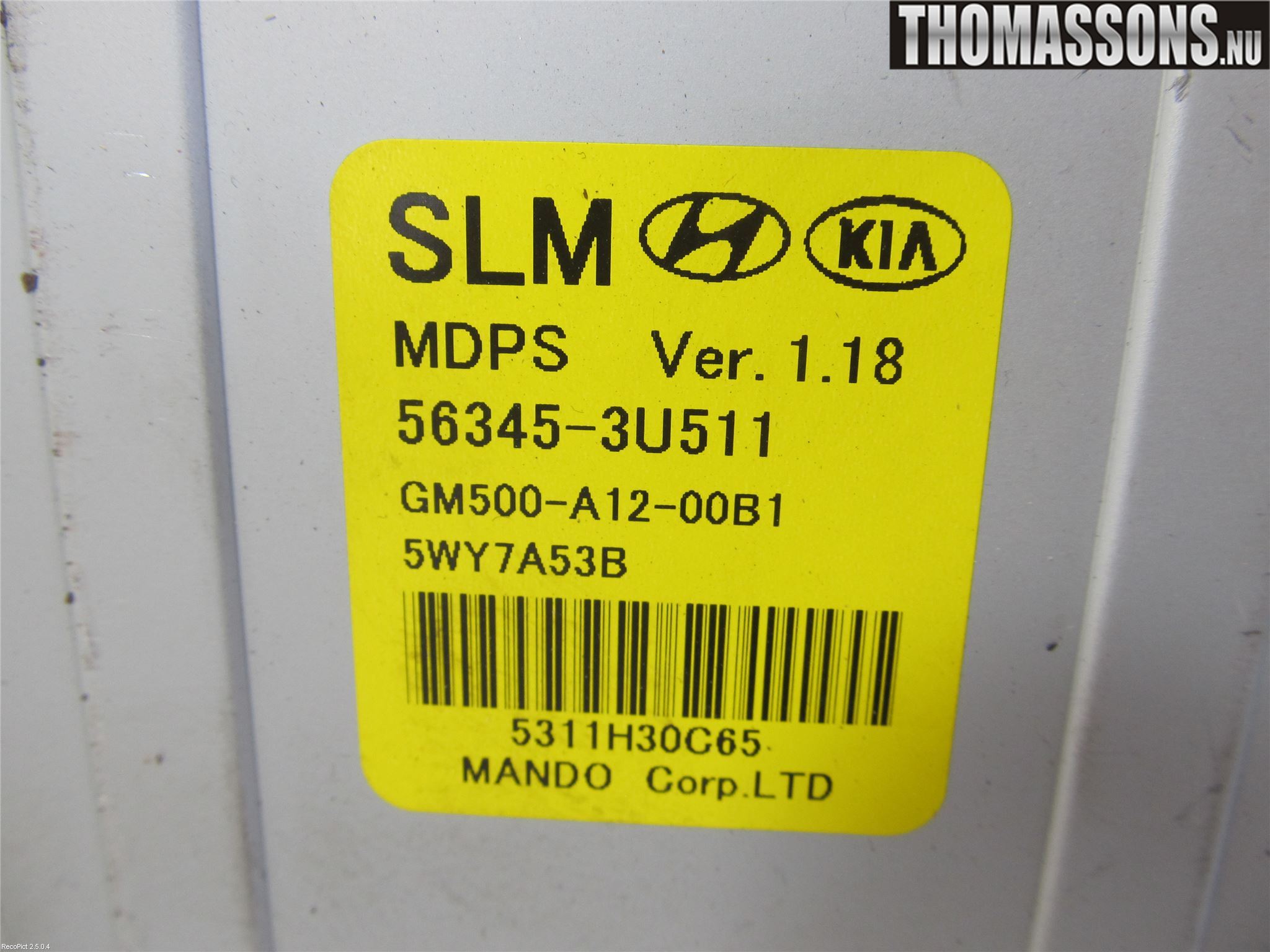 Hyundai ix35 Styrservo Pump Elektrisk