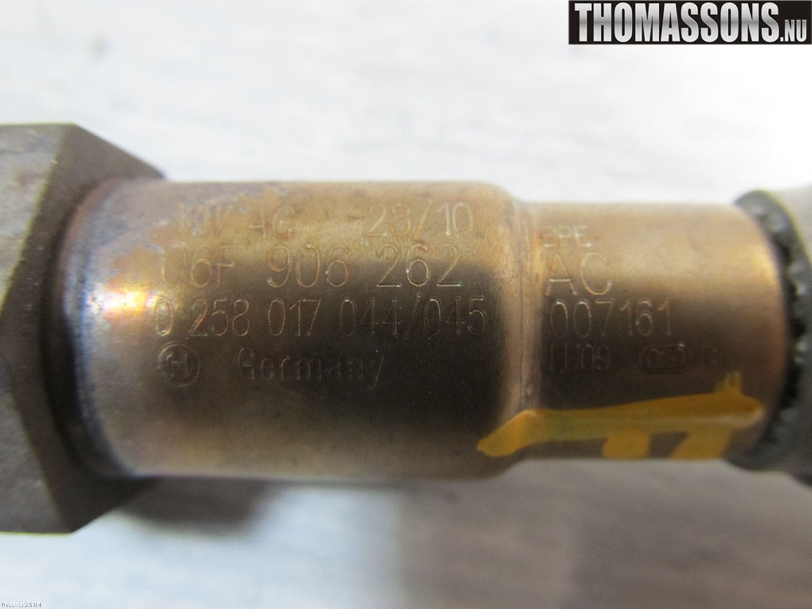 Volkswagen VW GOLF VI 09-13 Injlambdasond