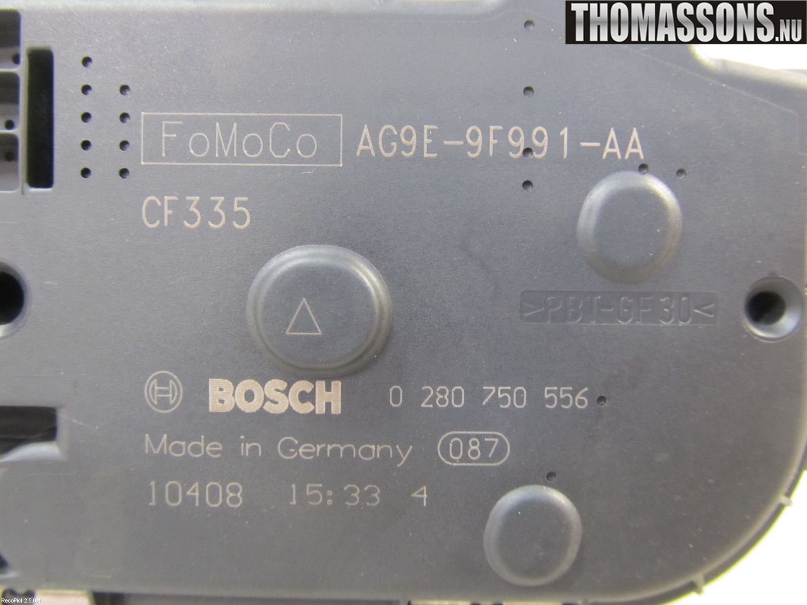 Volvo V70 08-13 Injspjällhus