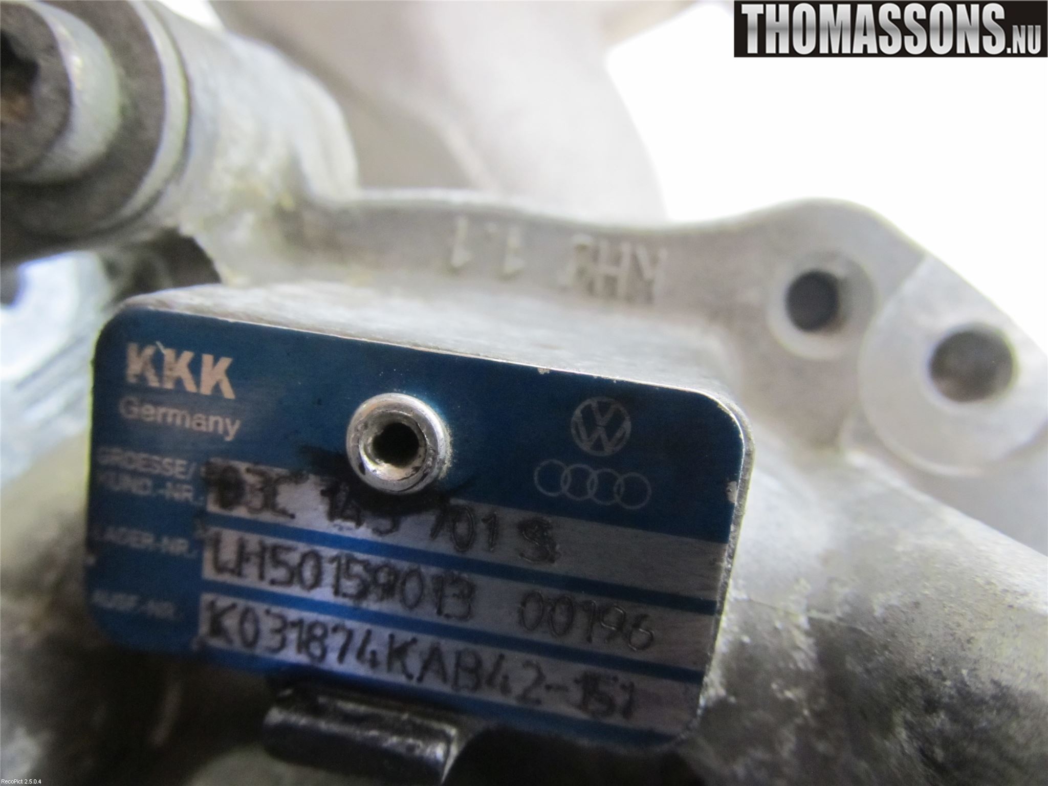 Volkswagen VW PASSAT 05-11 Turboaggregat