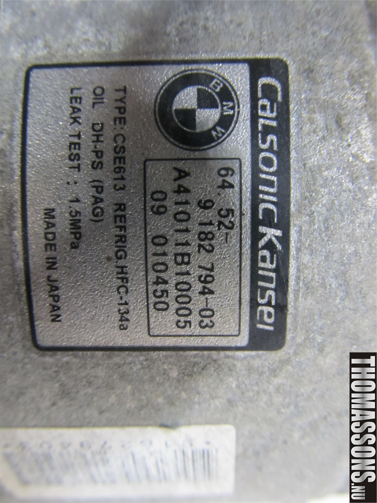 BMW 1 E82/88 Coupé/Cab 06-13 Ac Kompressor