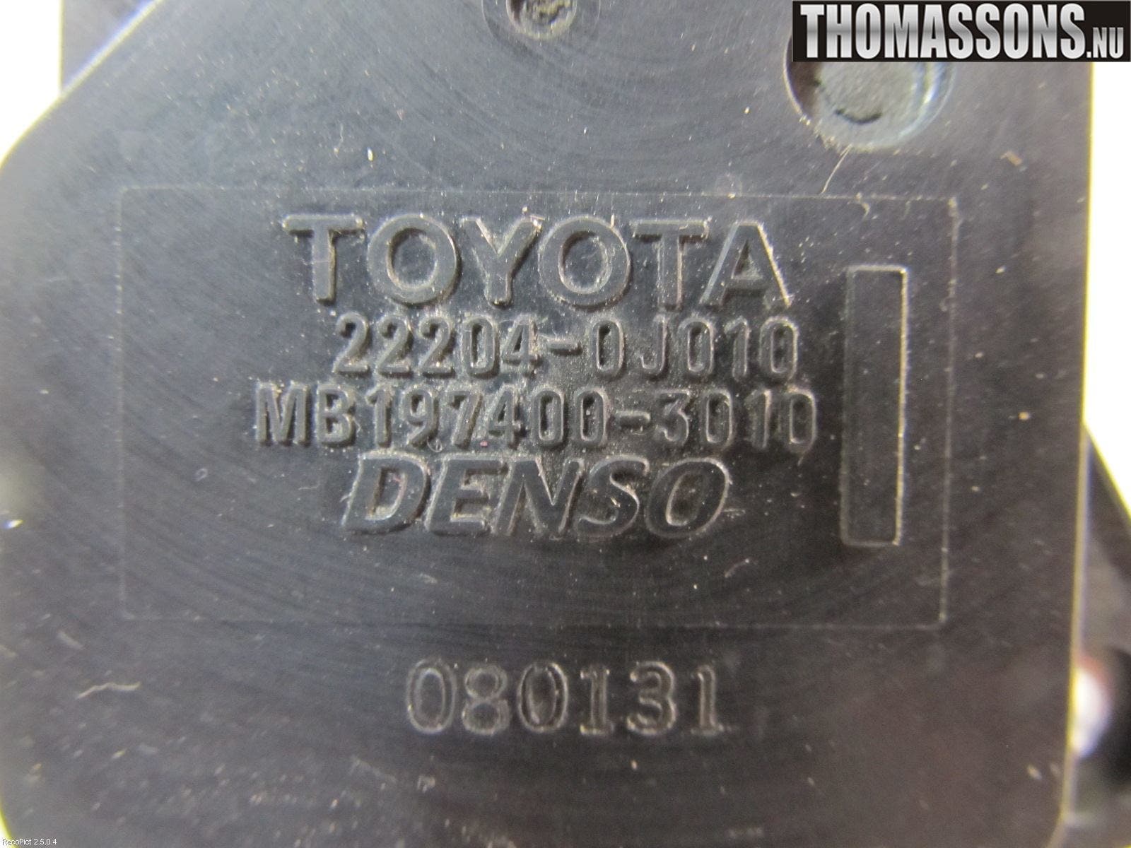 Toyota AVENSIS 07-08 Injluftmassamätare