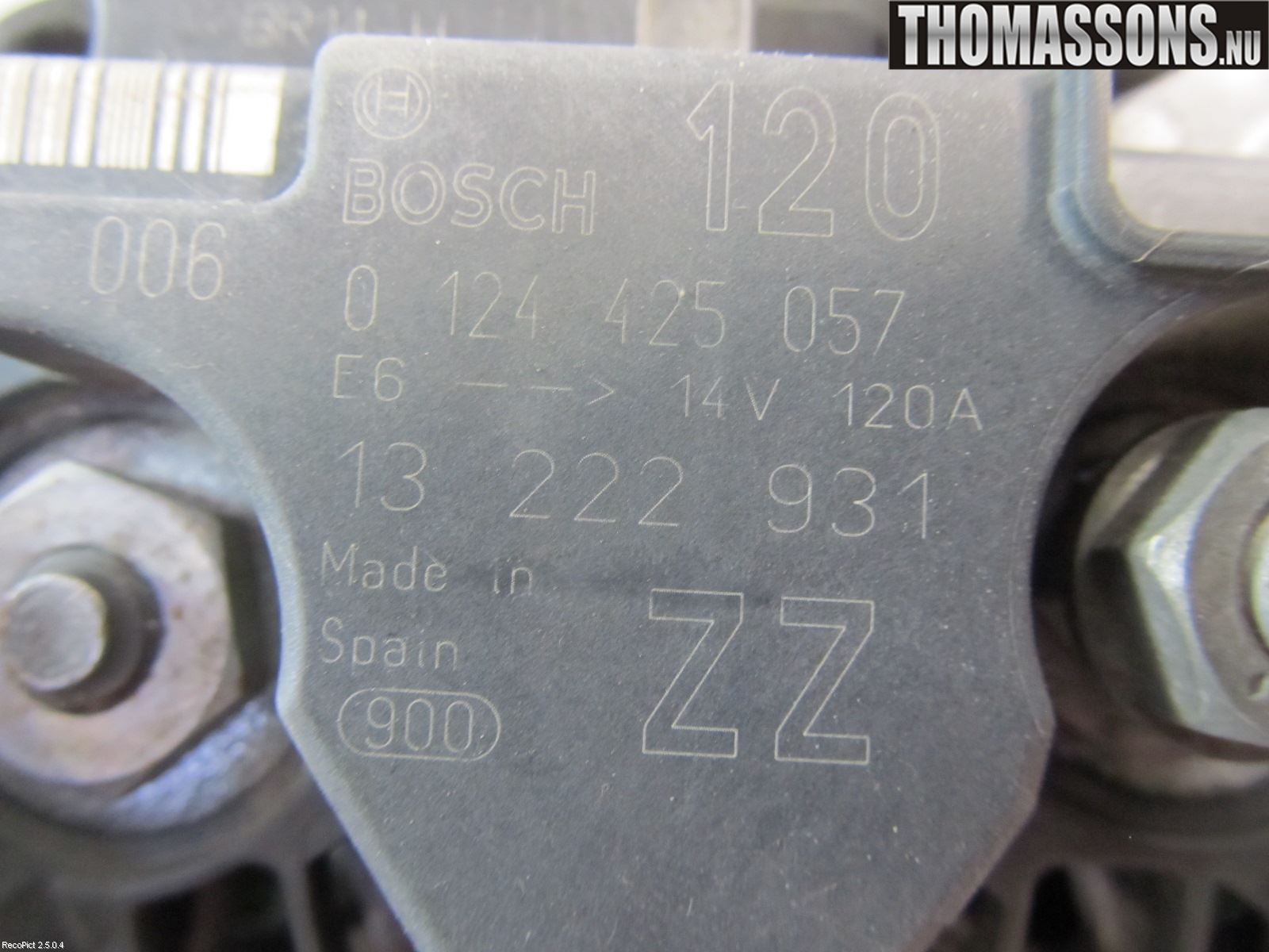 Opel CORSA D 07-14 Generator