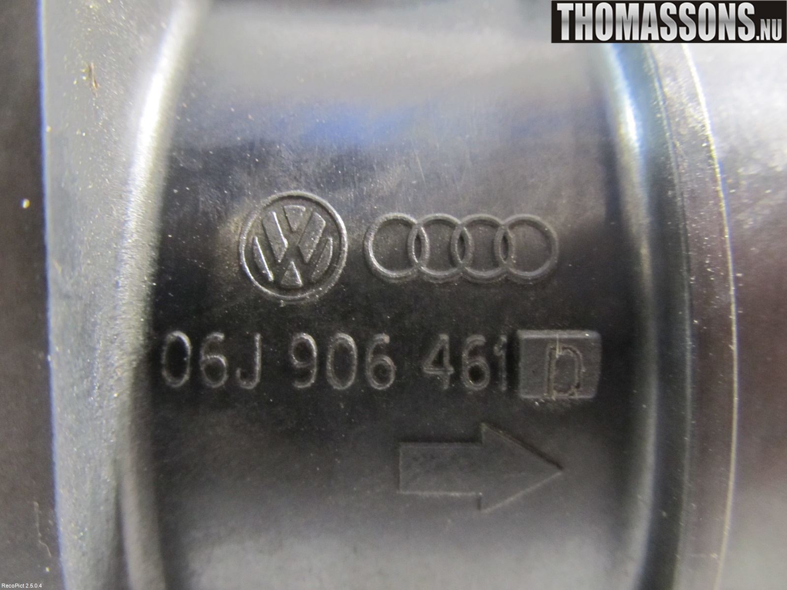 Audi A4/S4 08-11 Injluftmassamätare