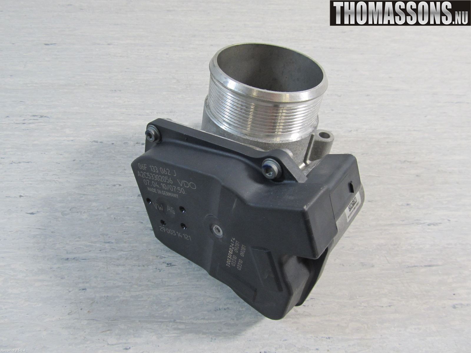 Audi A4/S4 08-11 Injspjällhus