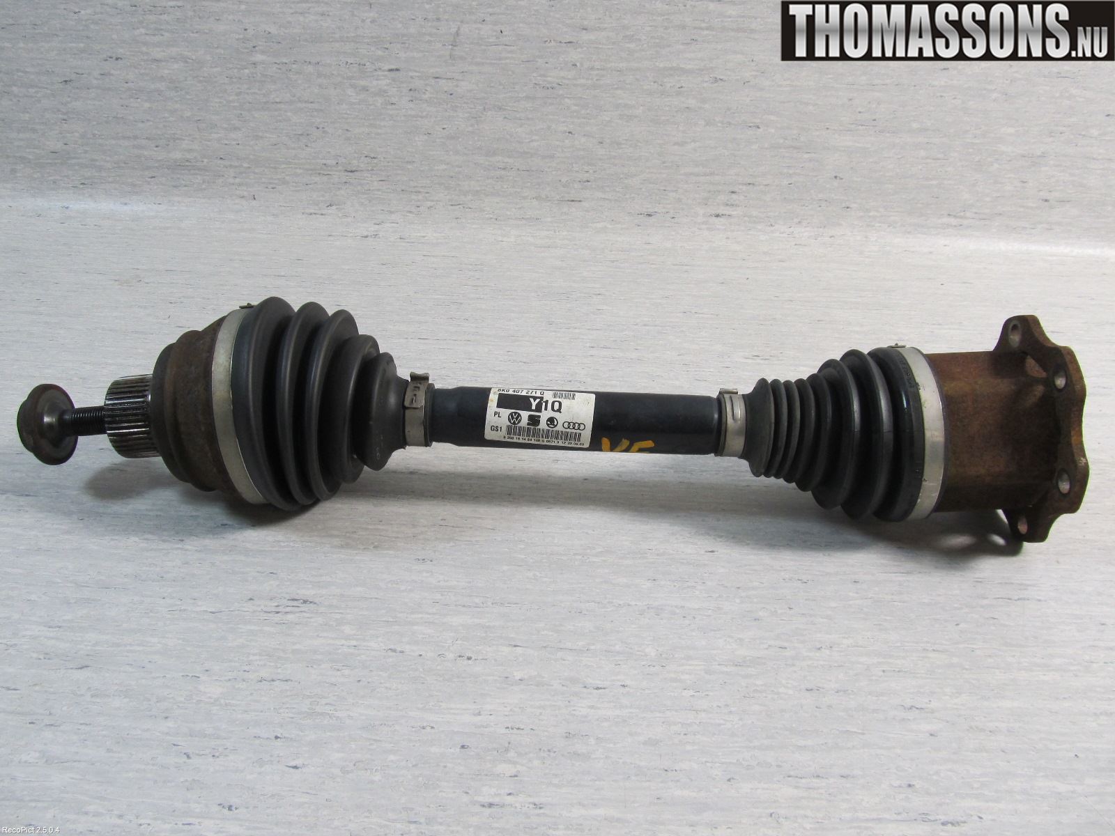 Audi A4/S4 08-11 Drivaxel Fram Vä Hö