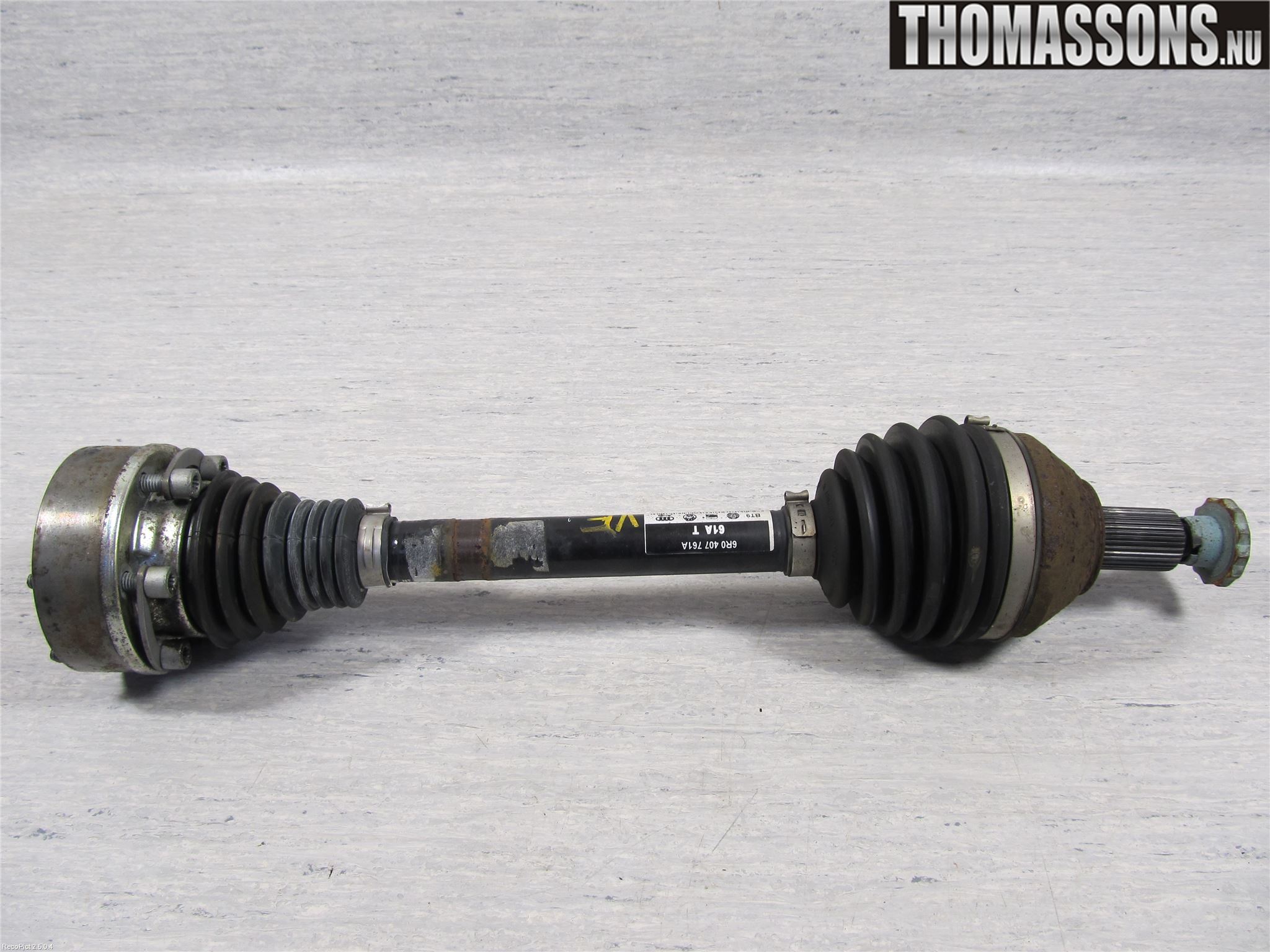 Seat IBIZA IV 08-16 Drivaxel Fram Vänster