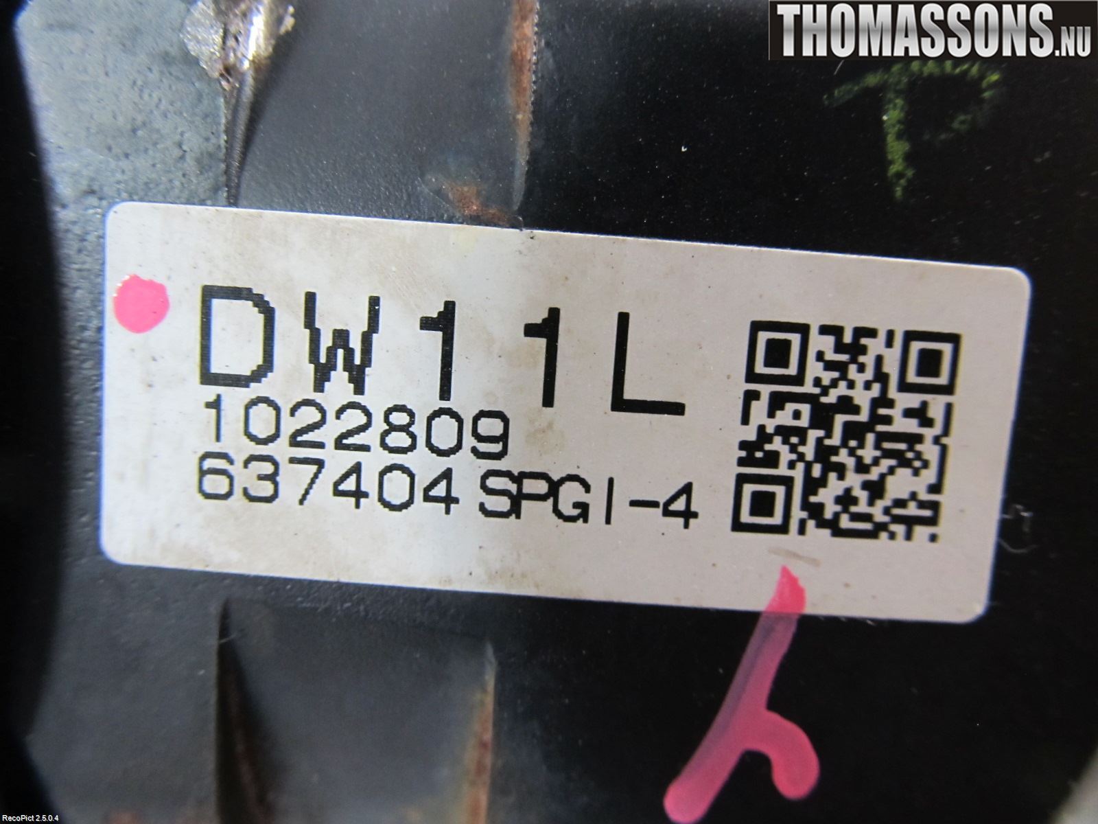 Lexus CT 200h Drivaxel Fram Vänster