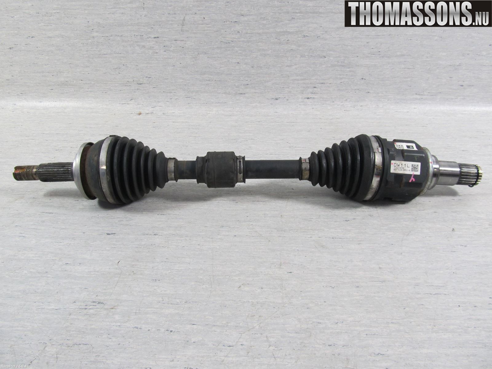 Lexus CT 200h Drivaxel Fram Vänster