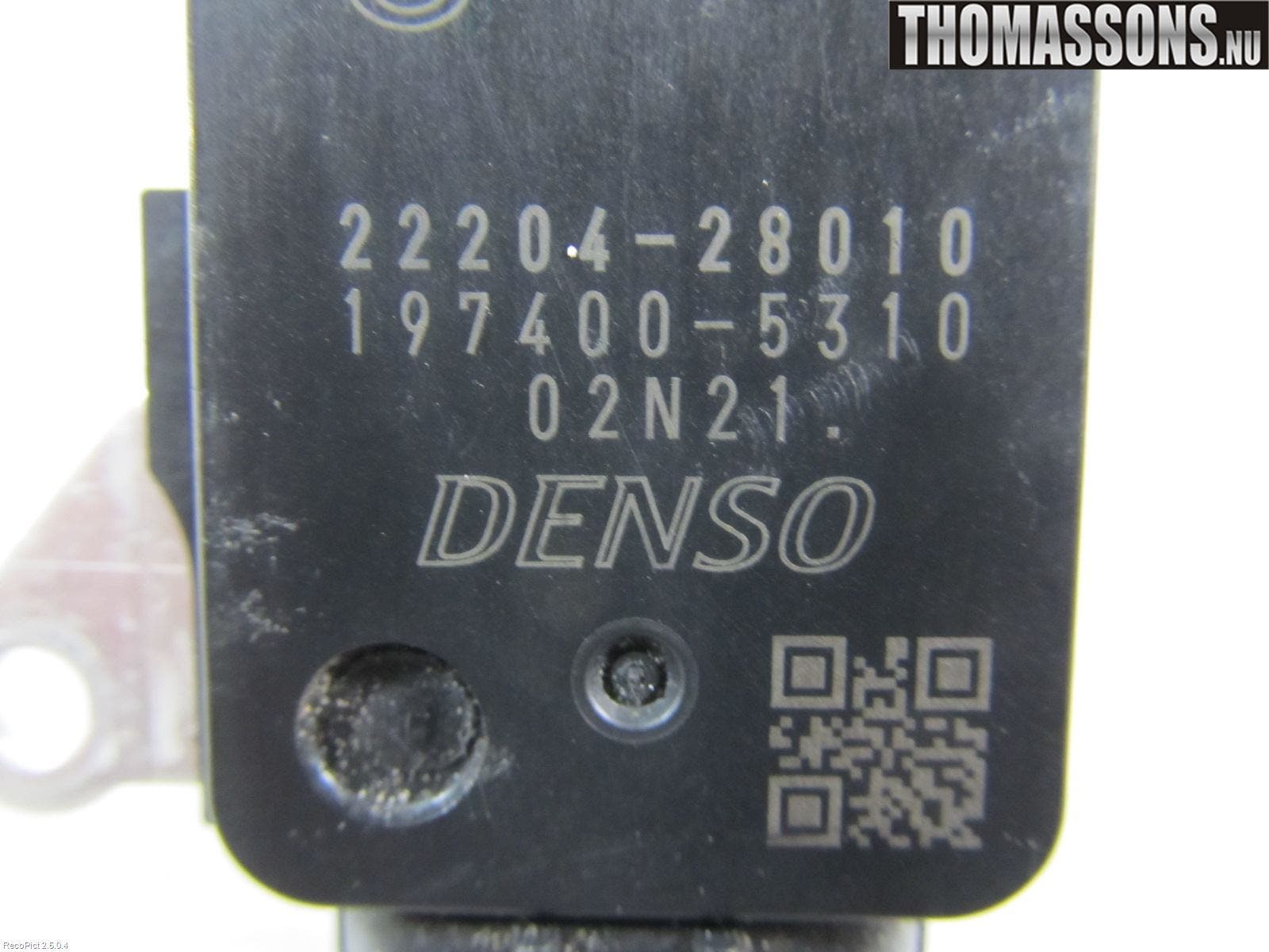 Lexus CT 200h Injluftmassamätare