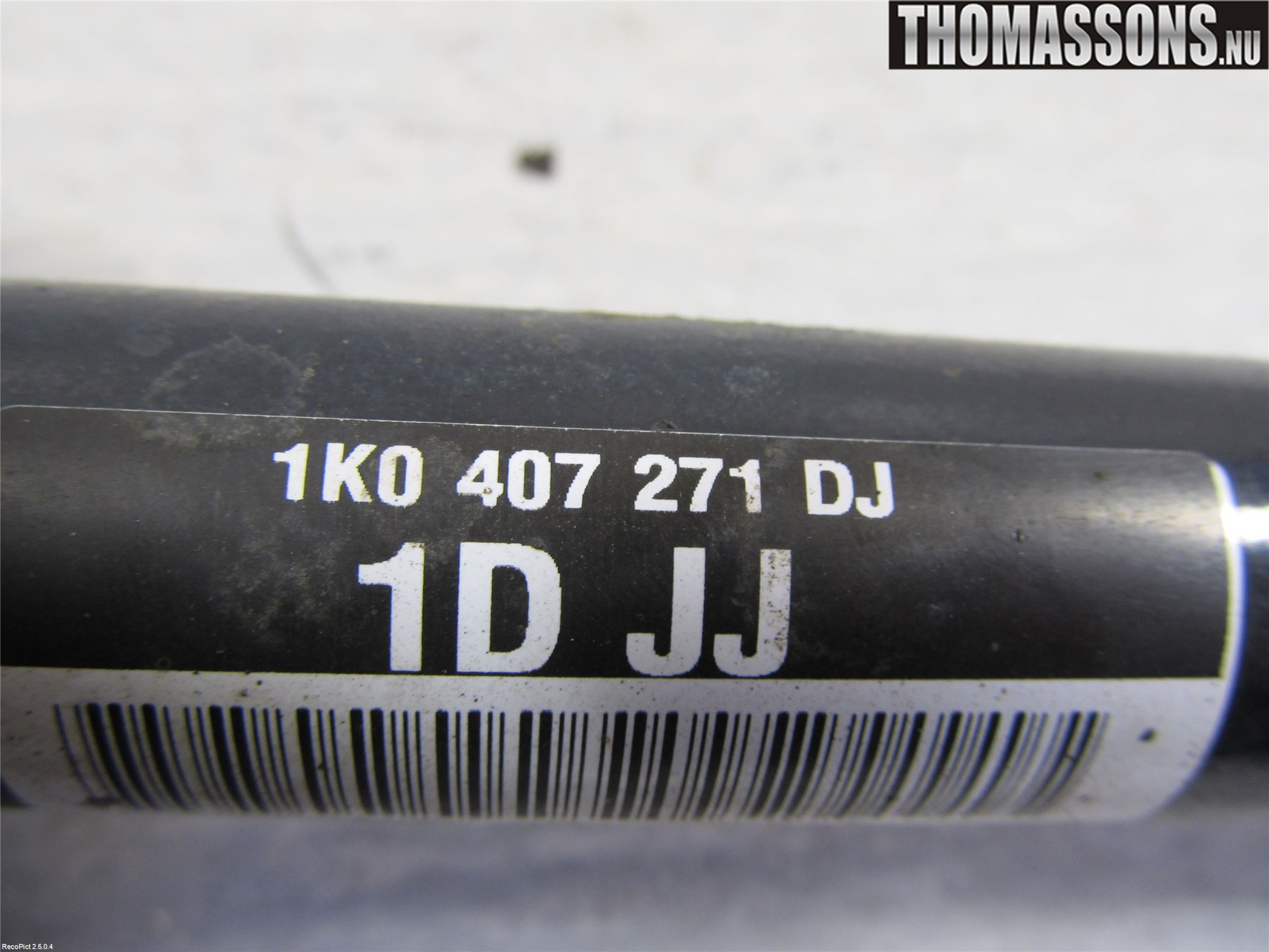 Seat LEON 06-12 Drivaxel Fram Vänster