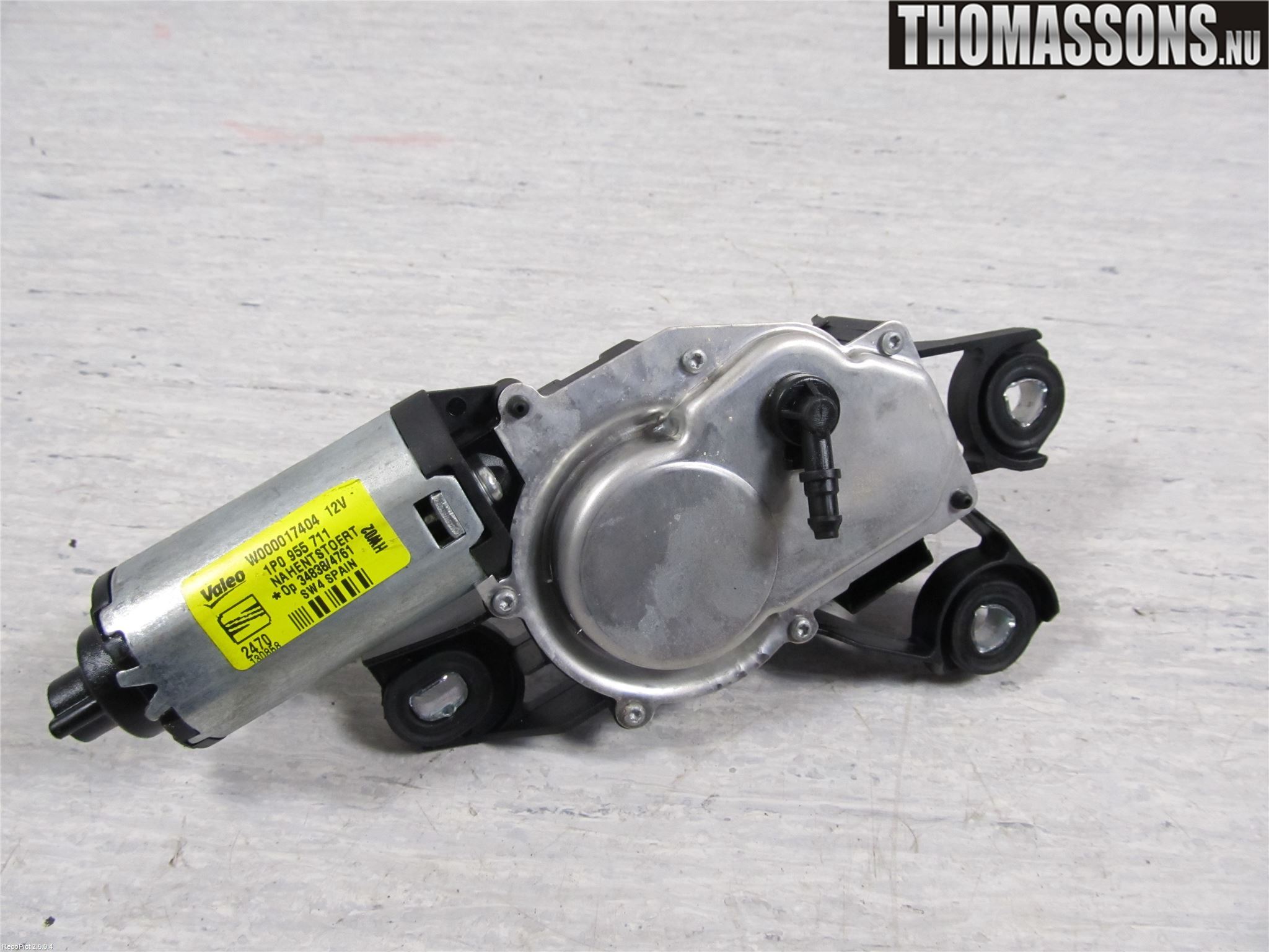 Seat LEON 06-12 Torkarmotor Baklucka