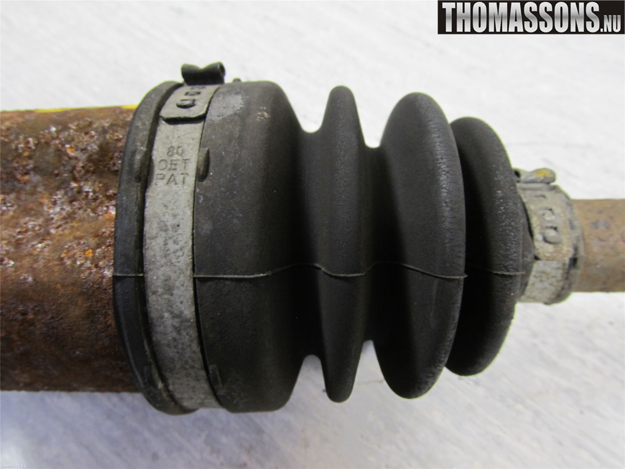 Smart FORTWO I 99-07 Drivaxel Bak Vänster