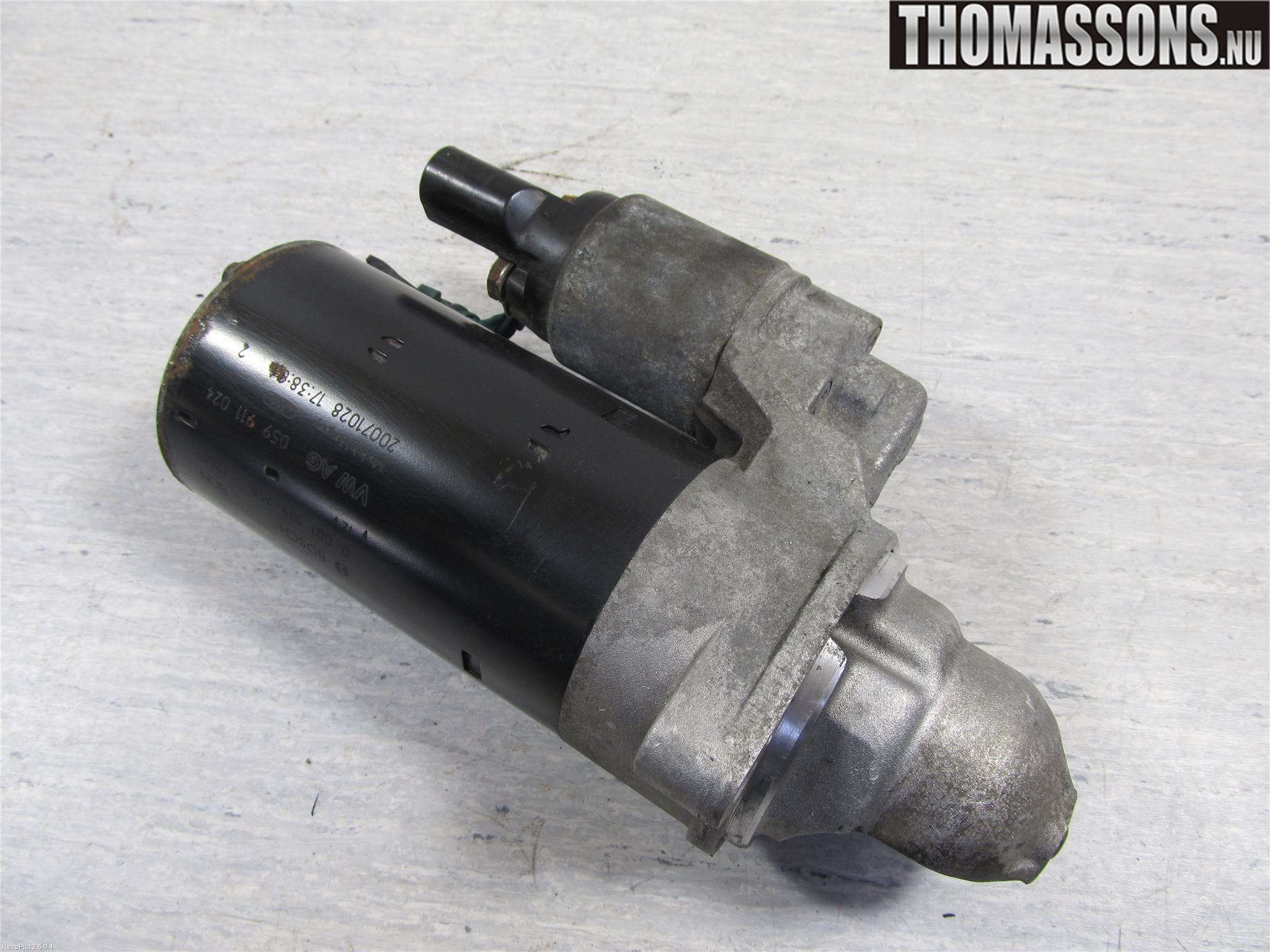 Audi A6/S6     05-11 Startmotor Diesel
