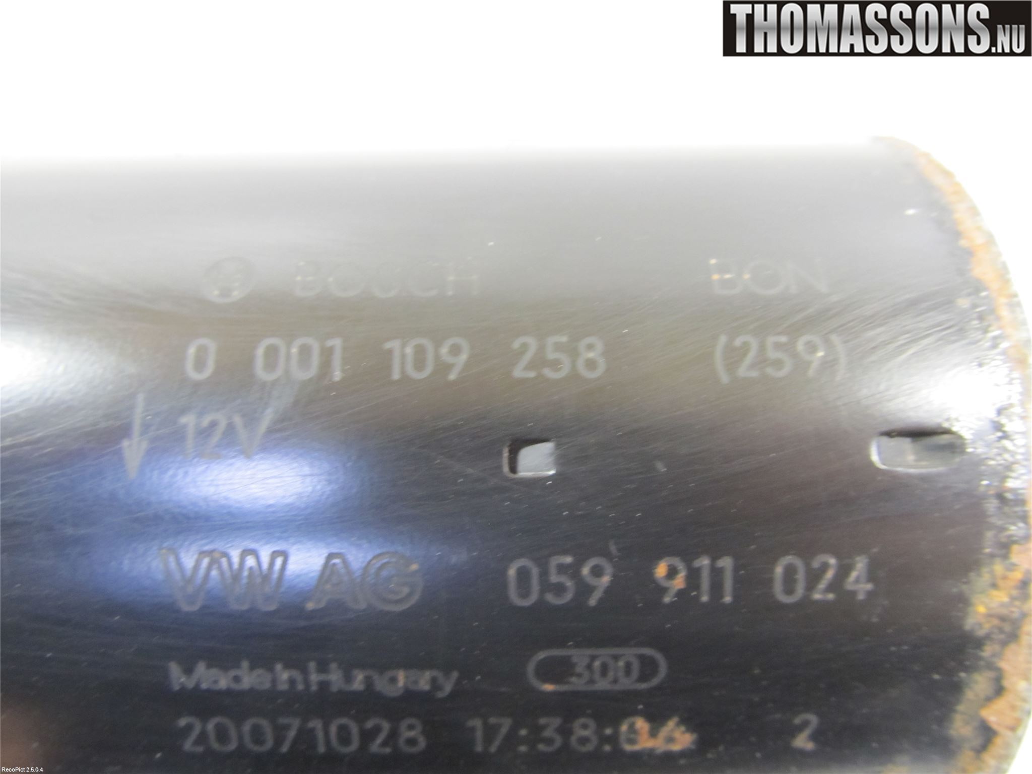 Audi A6/S6     05-11 Startmotor Diesel