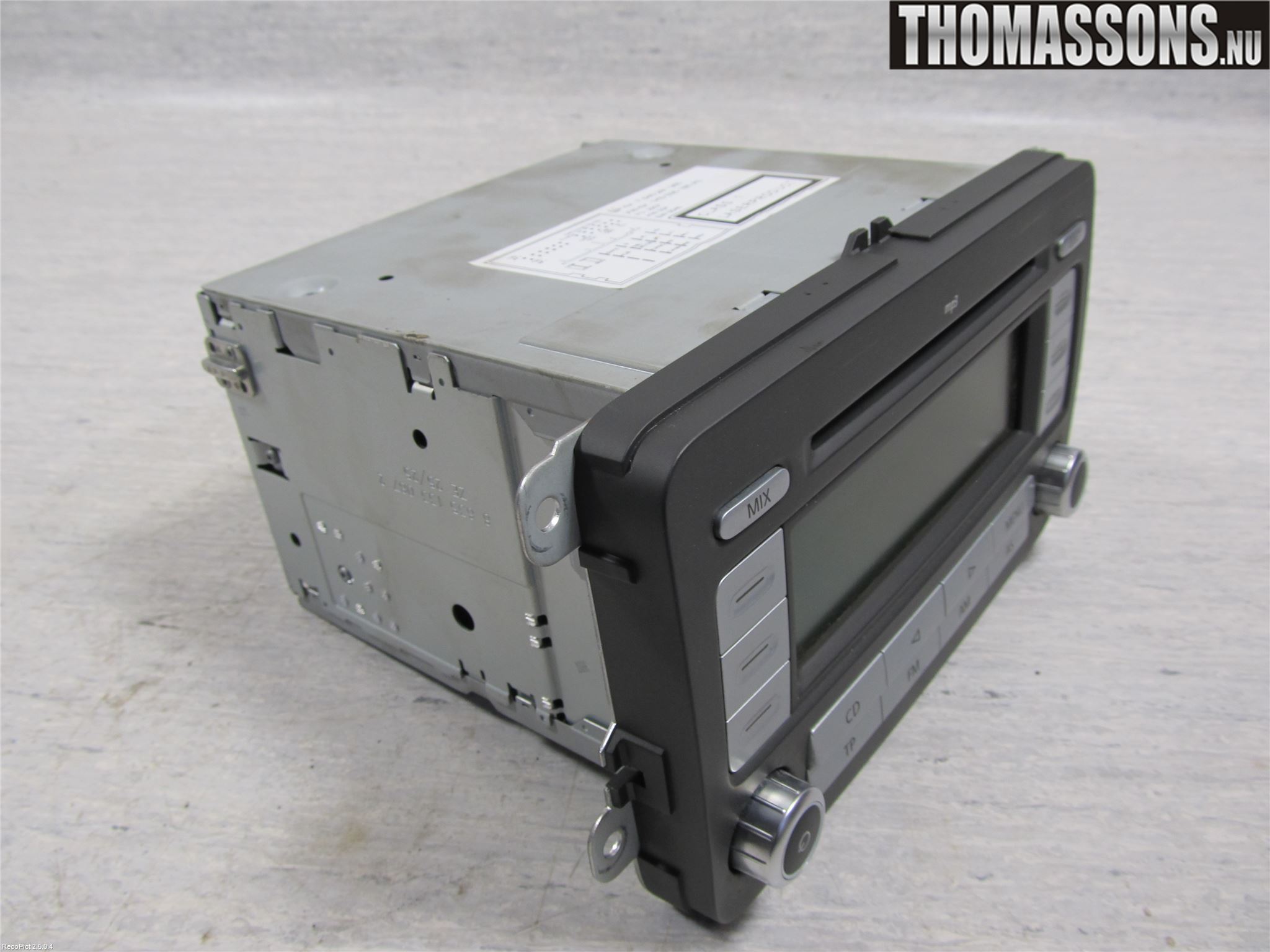 Volkswagen VW GOLF V 04-09 Cd Radio - Multimediapanel