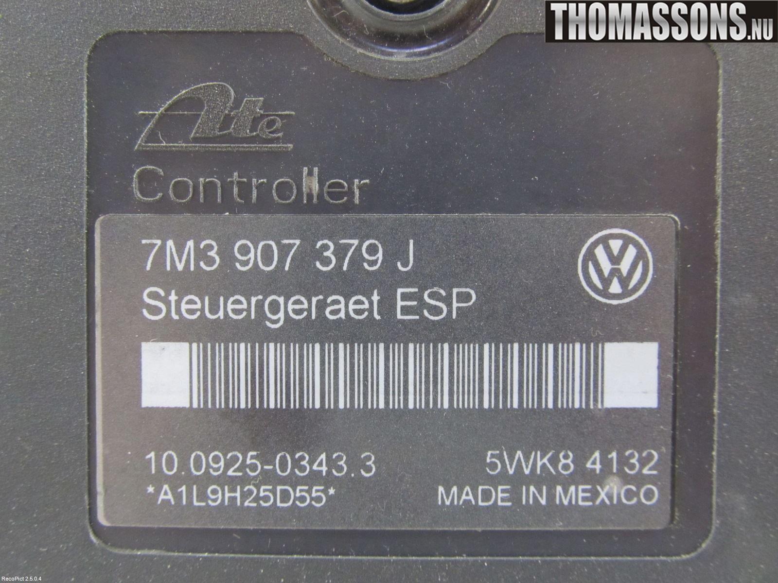 Volkswagen VW SHARAN      01-10 Abs Hydraulaggregat