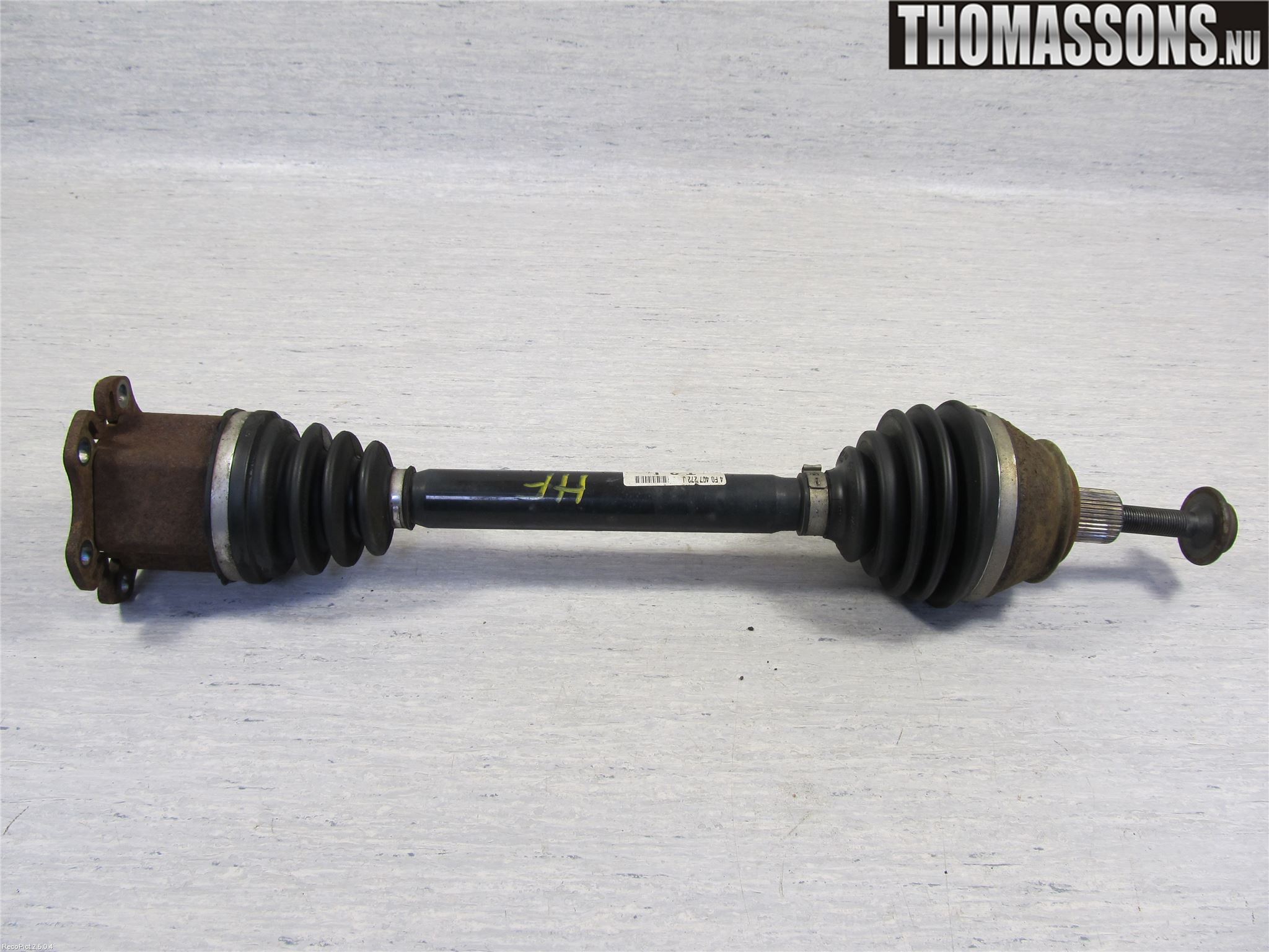 Audi A6/S6     05-11 Drivaxel Fram Höger