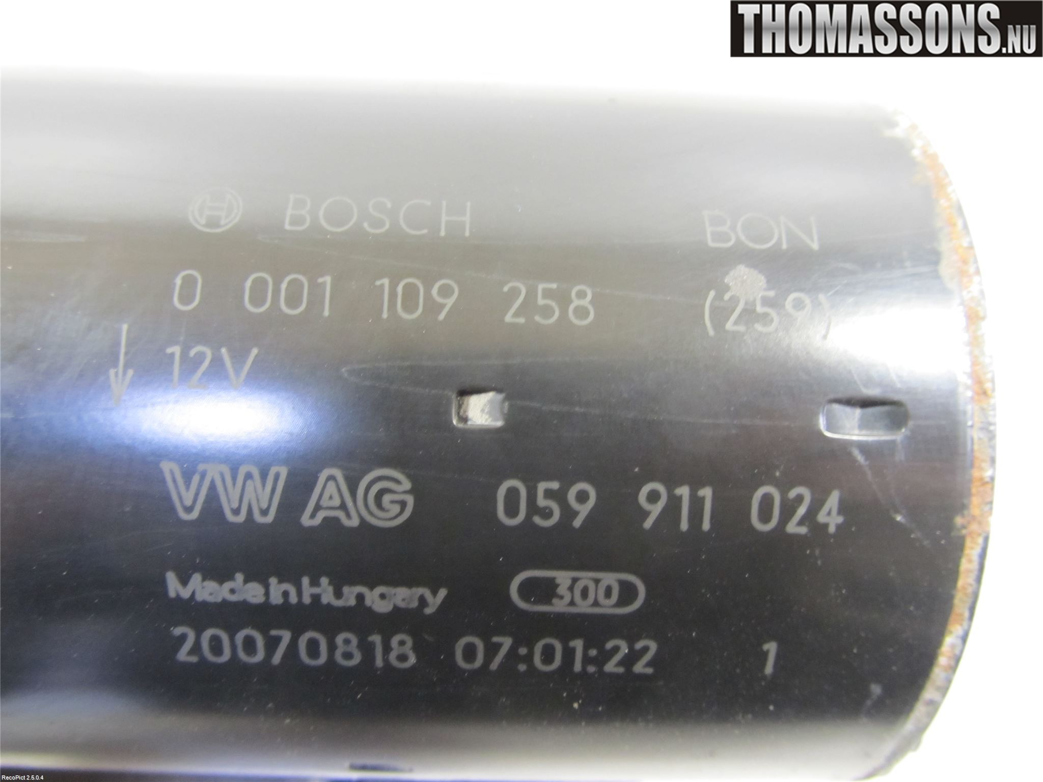 Audi A6/S6     05-11 Startmotor Diesel