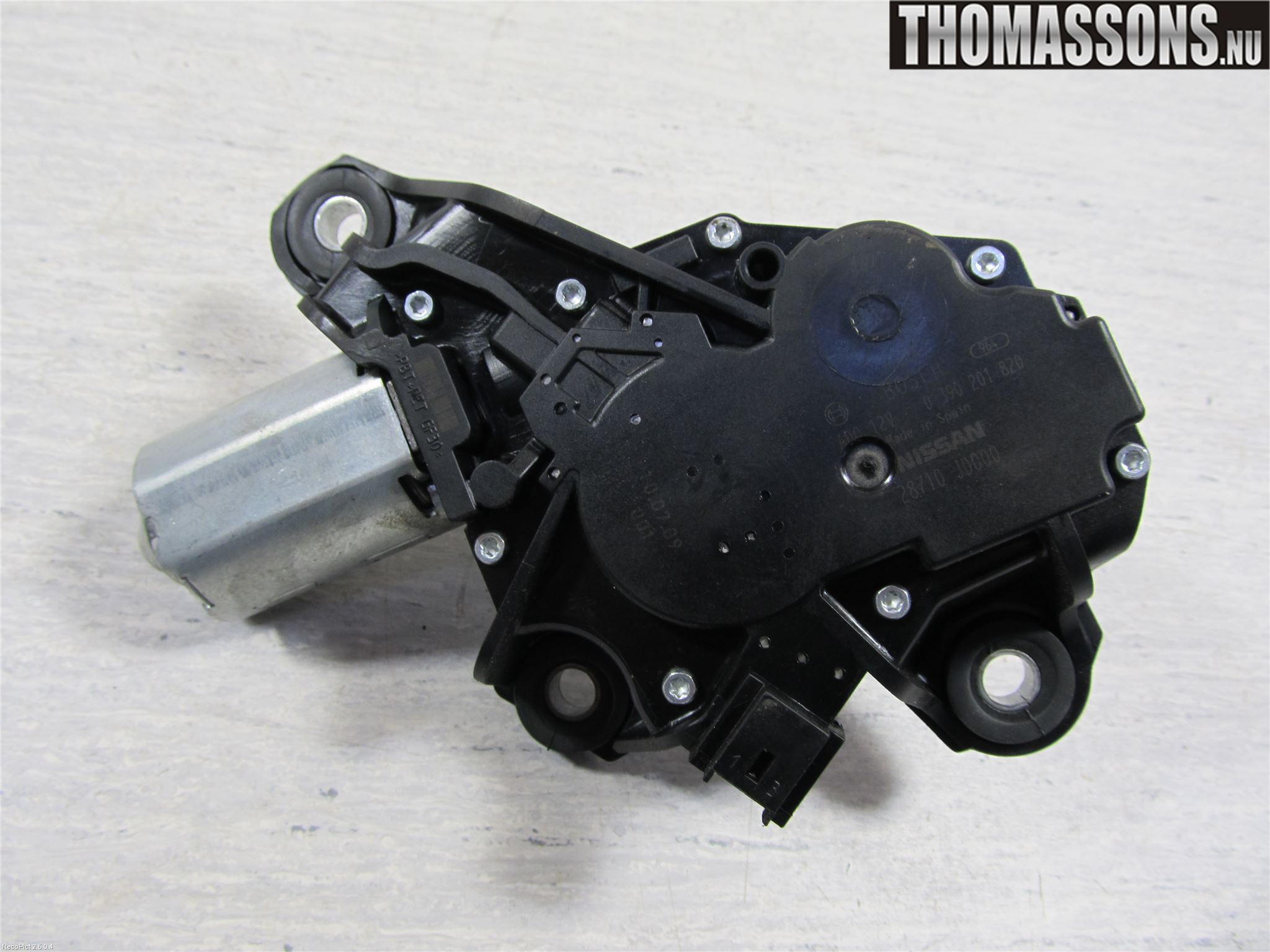 Nissan QASHQAI   07-10 Torkarmotor Baklucka