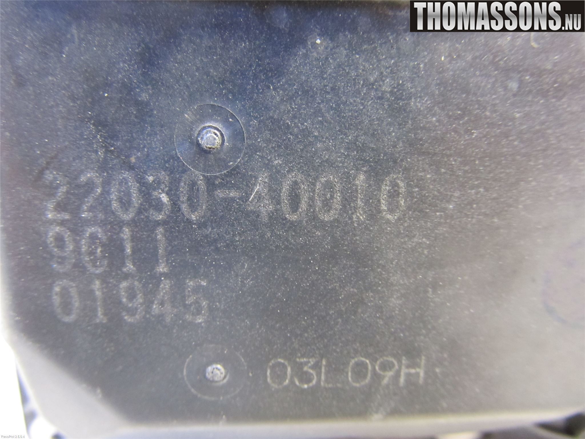 Toyota iQ Injspjällhus