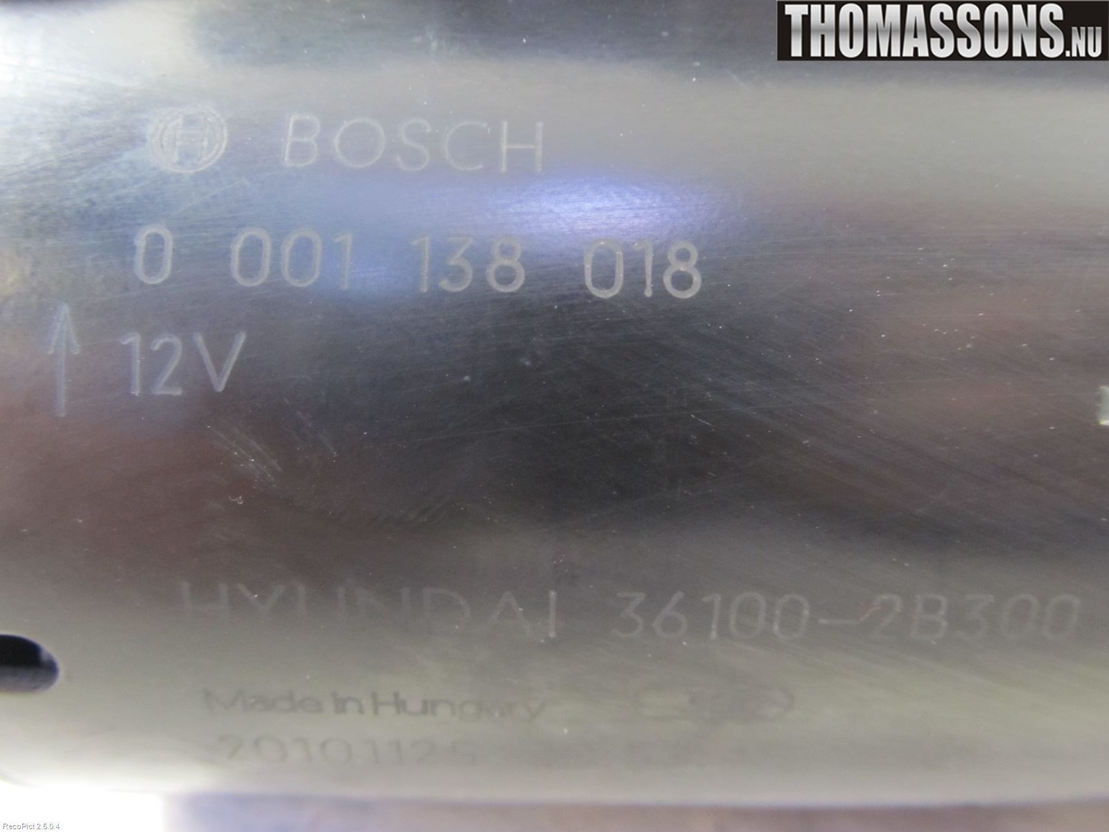 Kia VENGA 10-19 Startmotor